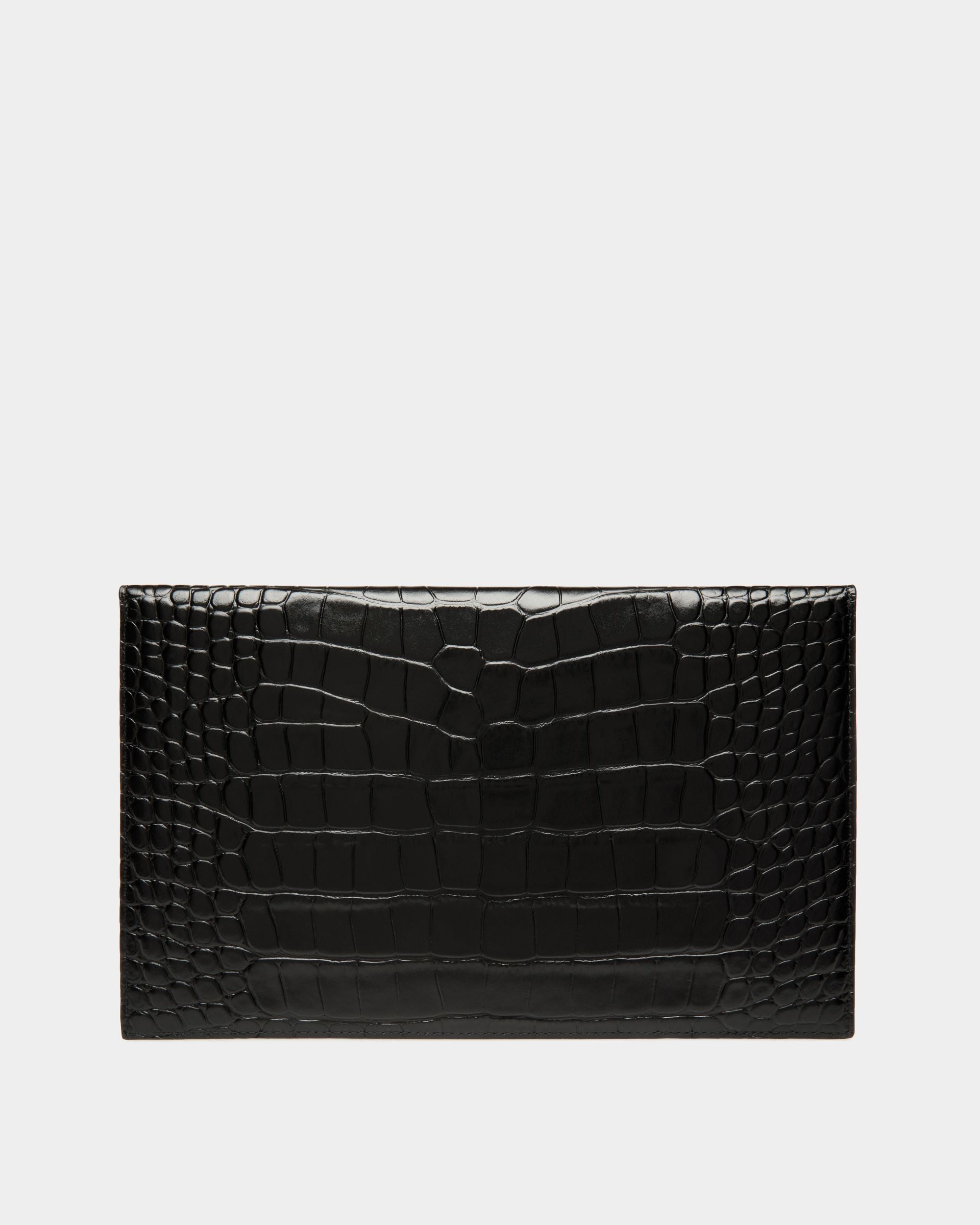 Emblem Other Slg In Black Leather - Women's - Bally - 02