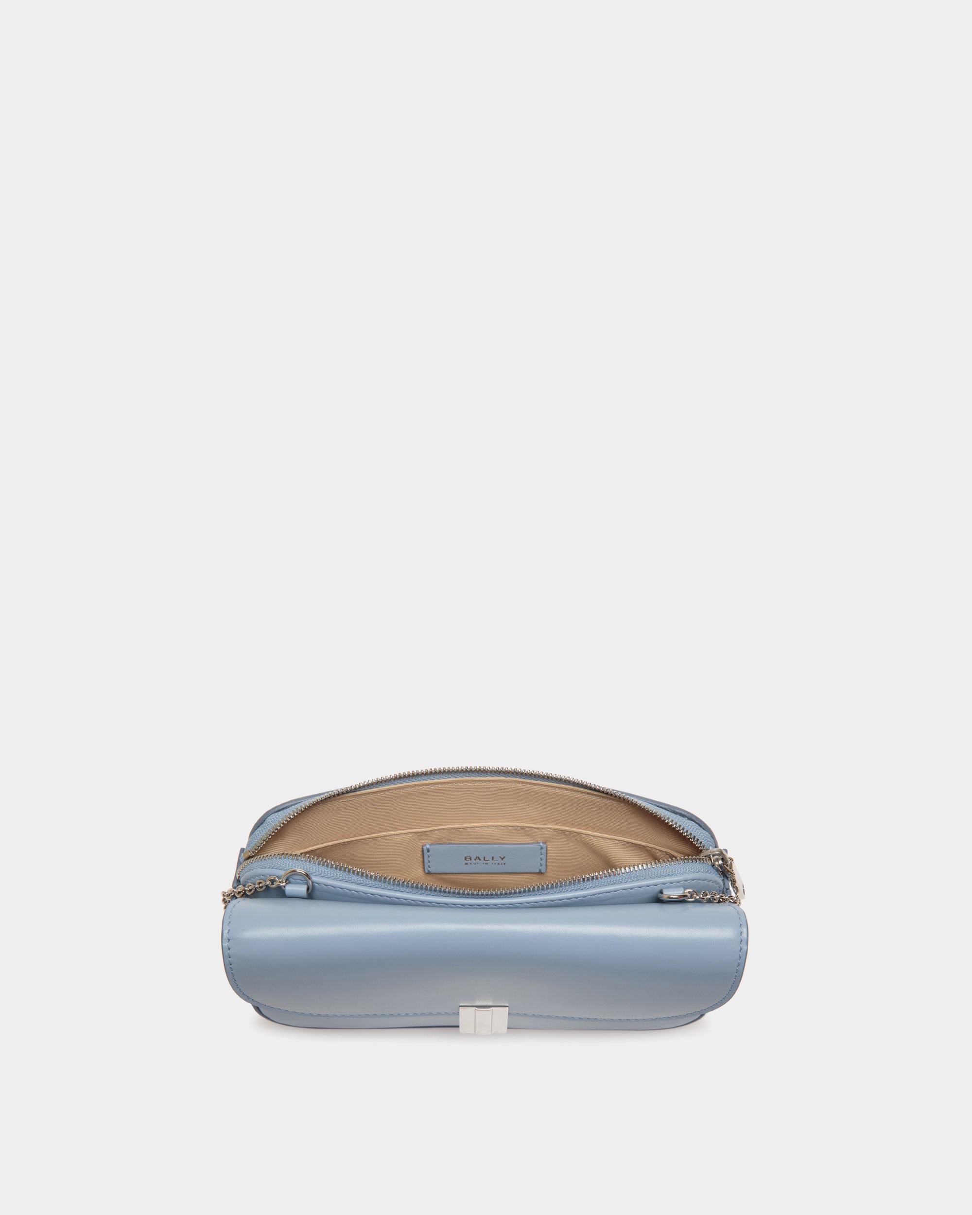 Cartera Para El Móvil Ollam De Piel Light Blue - Mujer - Bally - 03