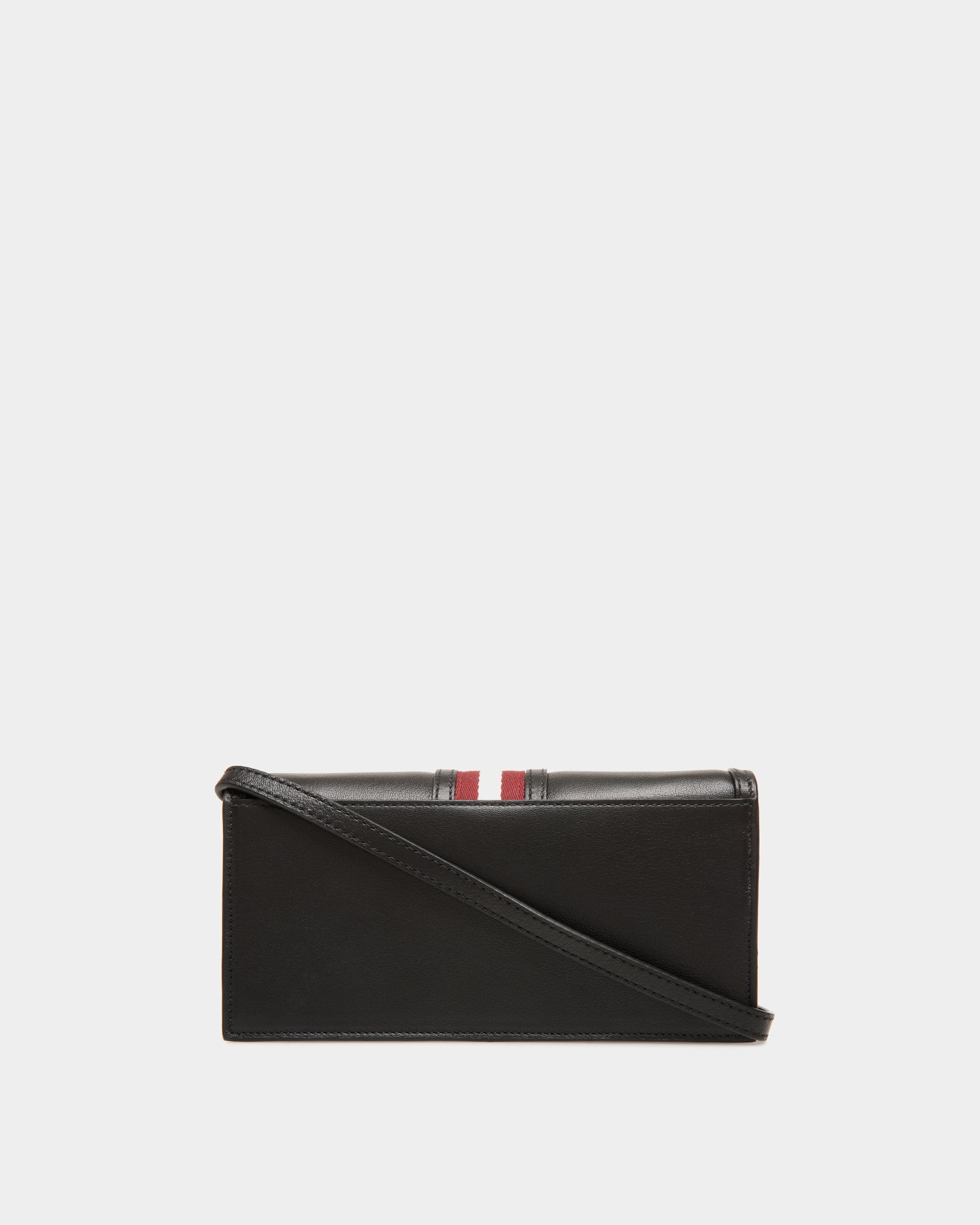 Cartera Para El Móvil Code De Piel Negra - Mujer - Bally - 02