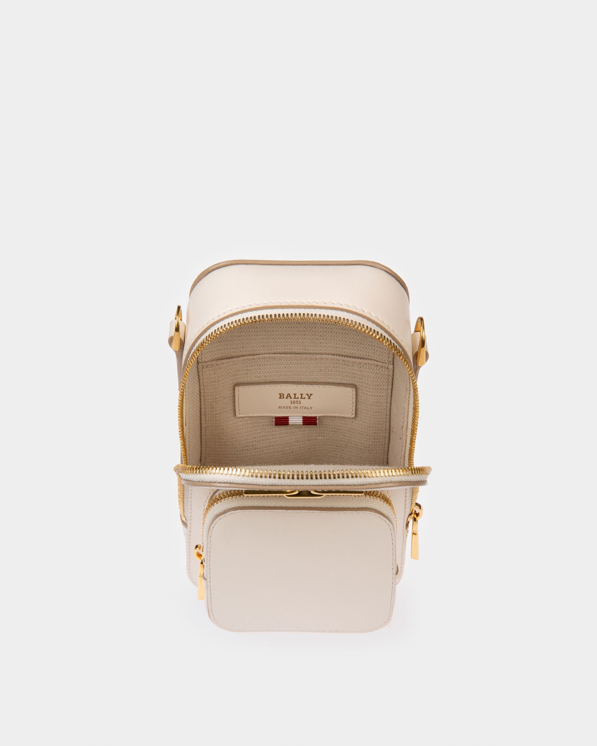 Bemal Cartera Para El Móvil De Piel Color Hueso - Mujer - Bally - 03