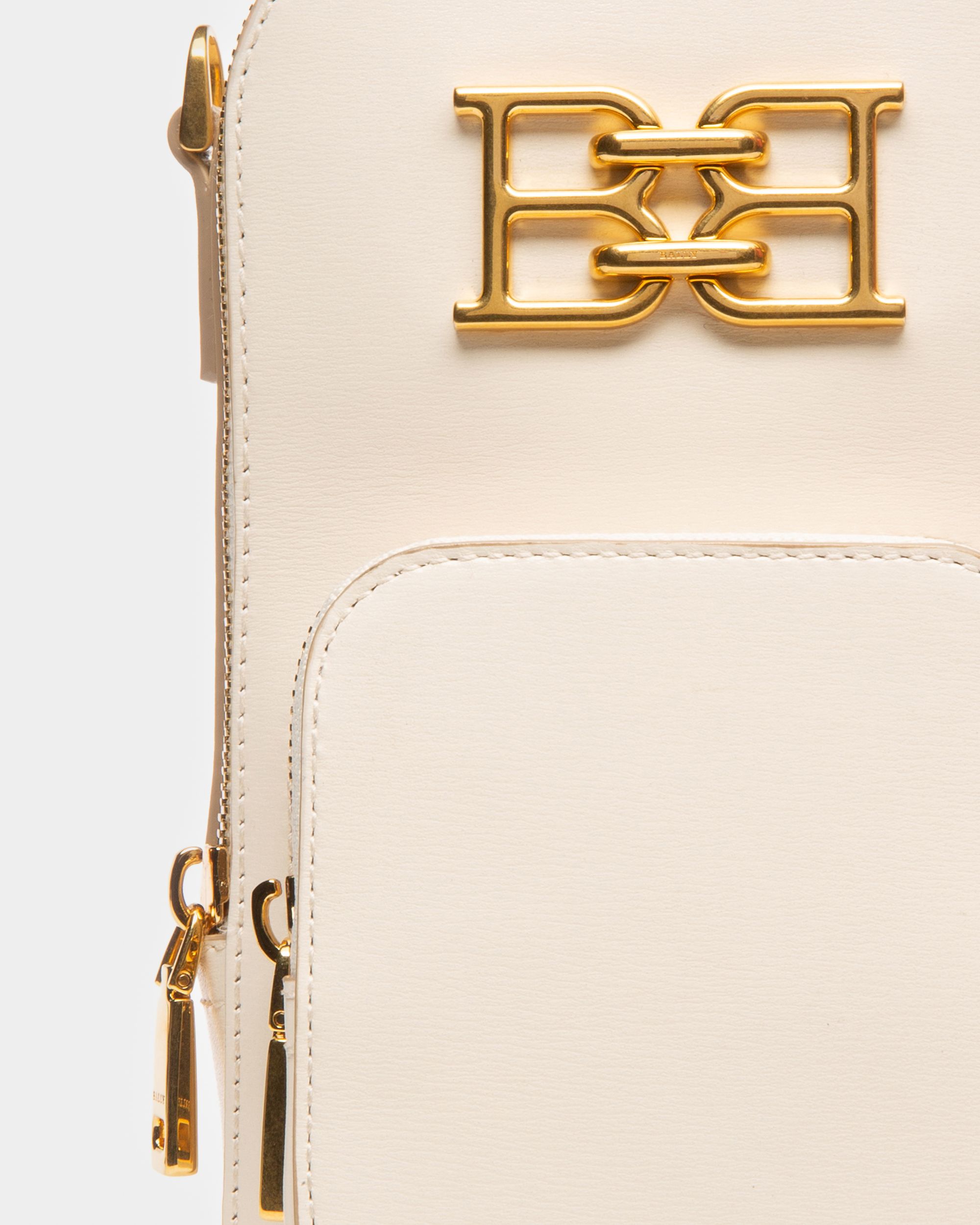 Bemal Cartera Para El Móvil De Piel Color Hueso - Mujer - Bally - 04
