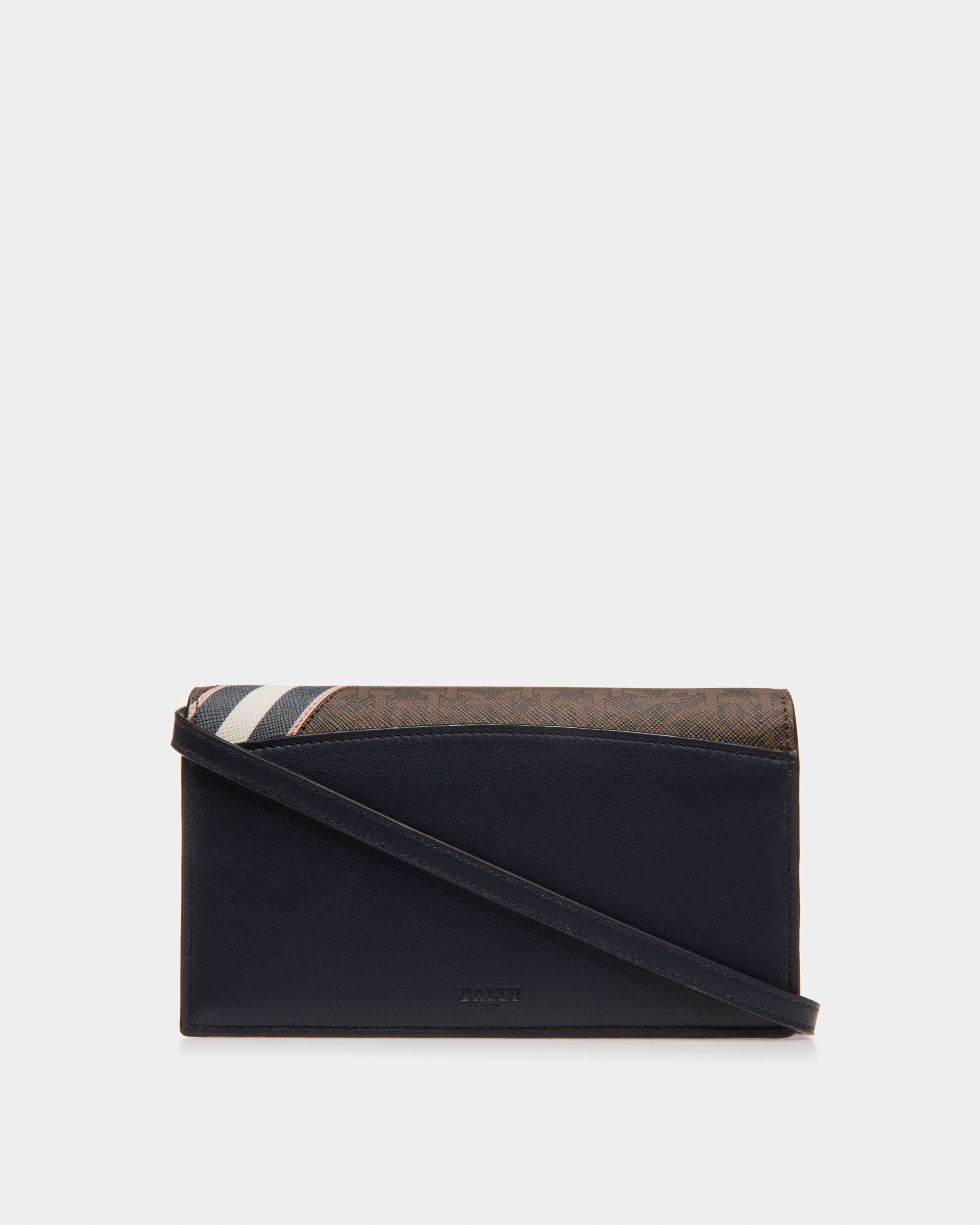Beylor Tpu Phone Wallet In Brown - Women's - Bally - 03