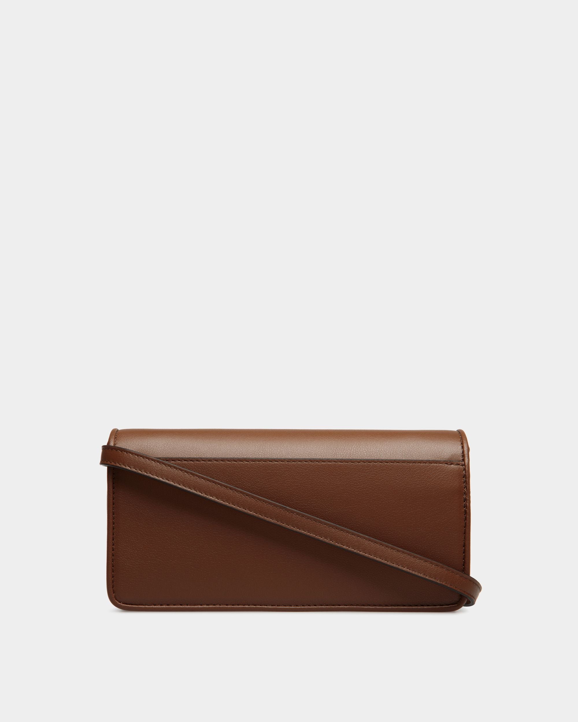 Bally Essential Phone Wallet in Brown Leather - Women's - Bally - 02