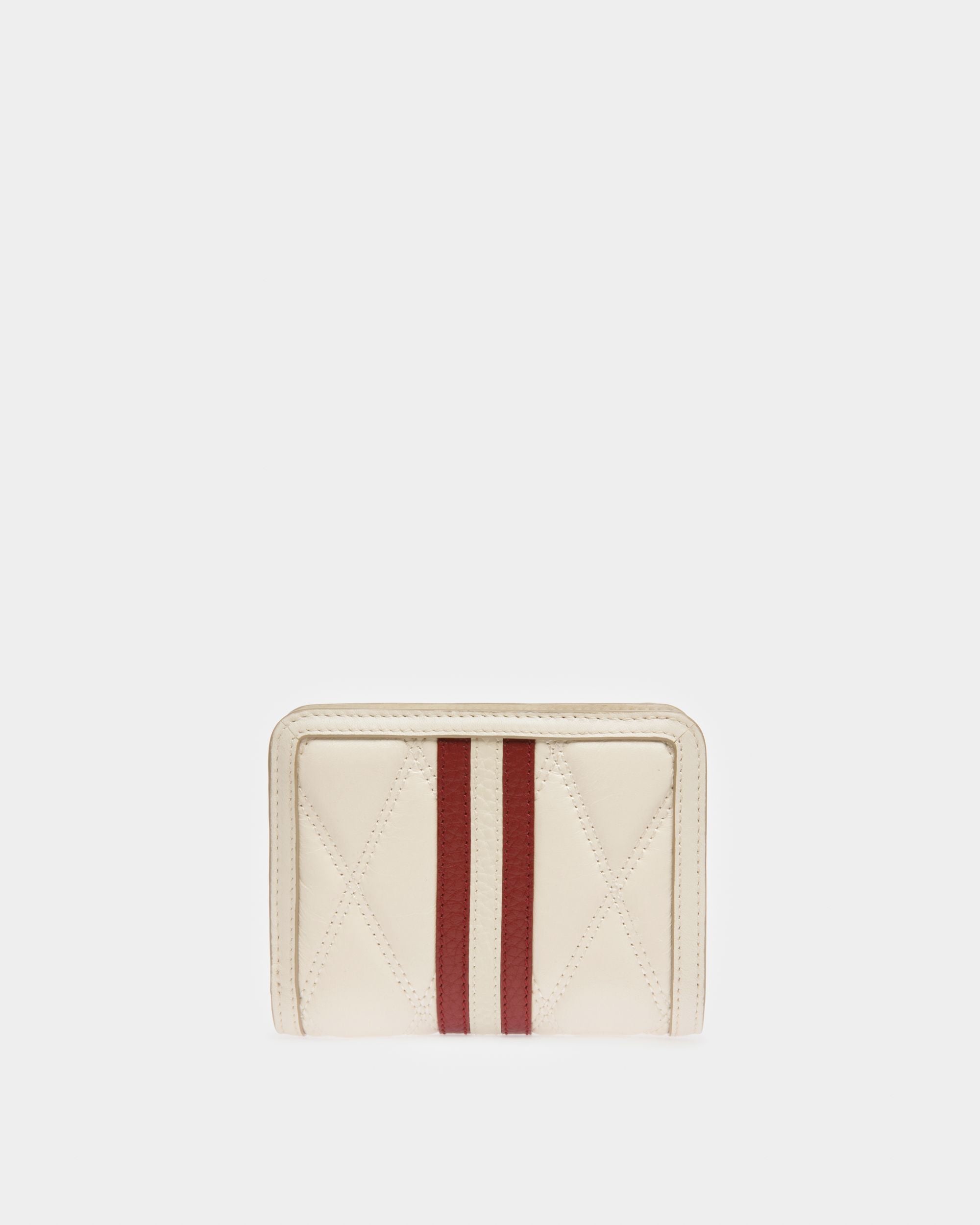 Daki Cartera De Piel Color Hueso - Mujer - Bally - 02