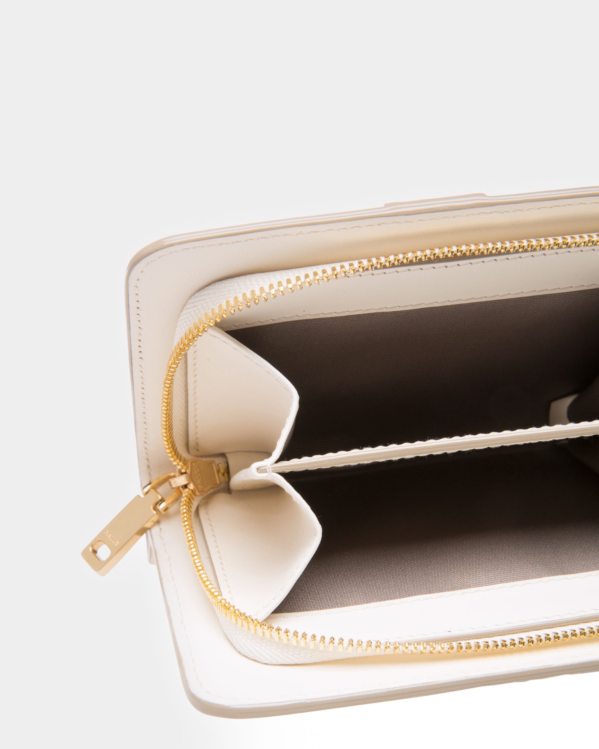 Daki Cartera De Piel Color Hueso - Mujer - Bally - 04