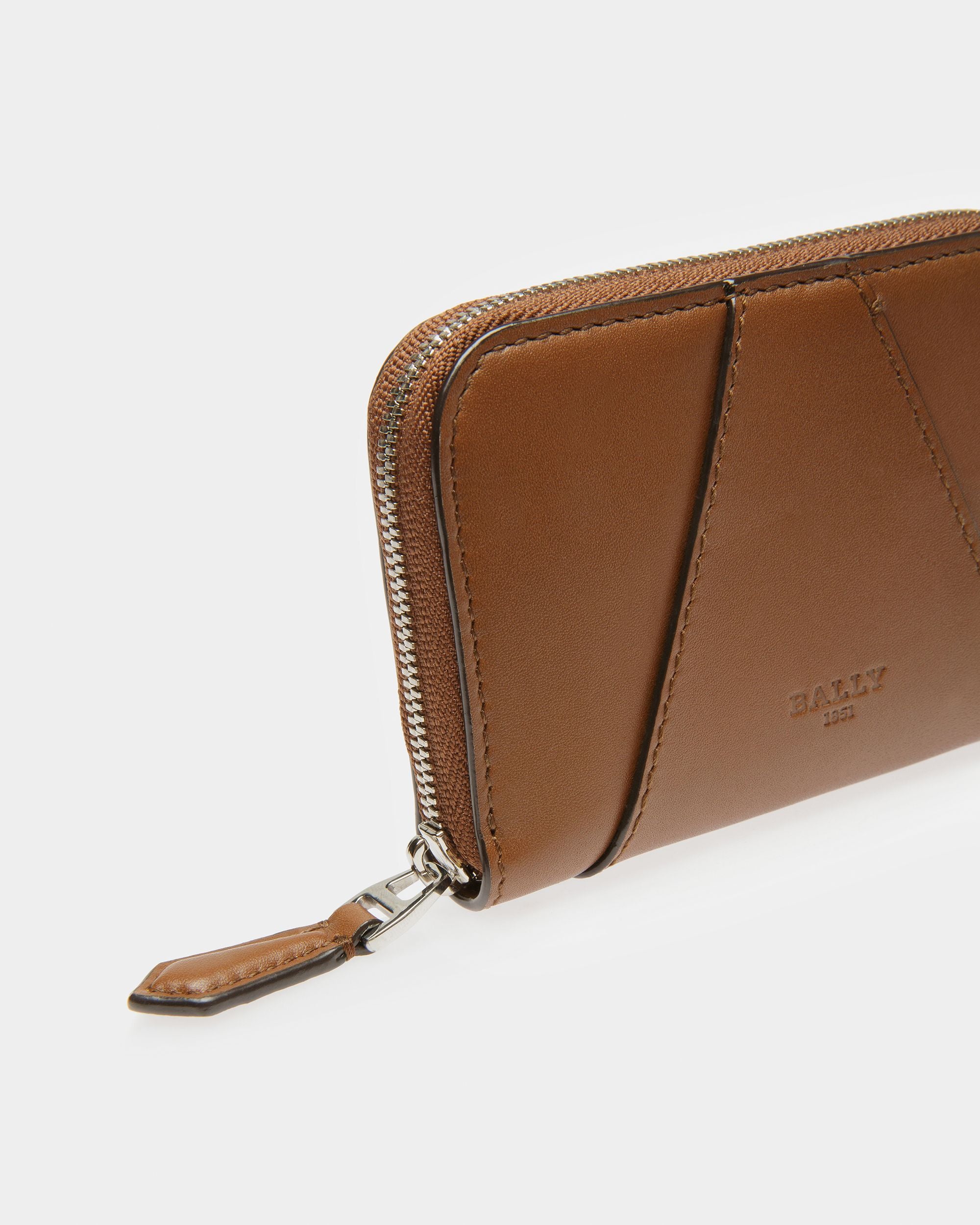 Angye Cartera De Piel En Marrón - Mujer - Bally - 04