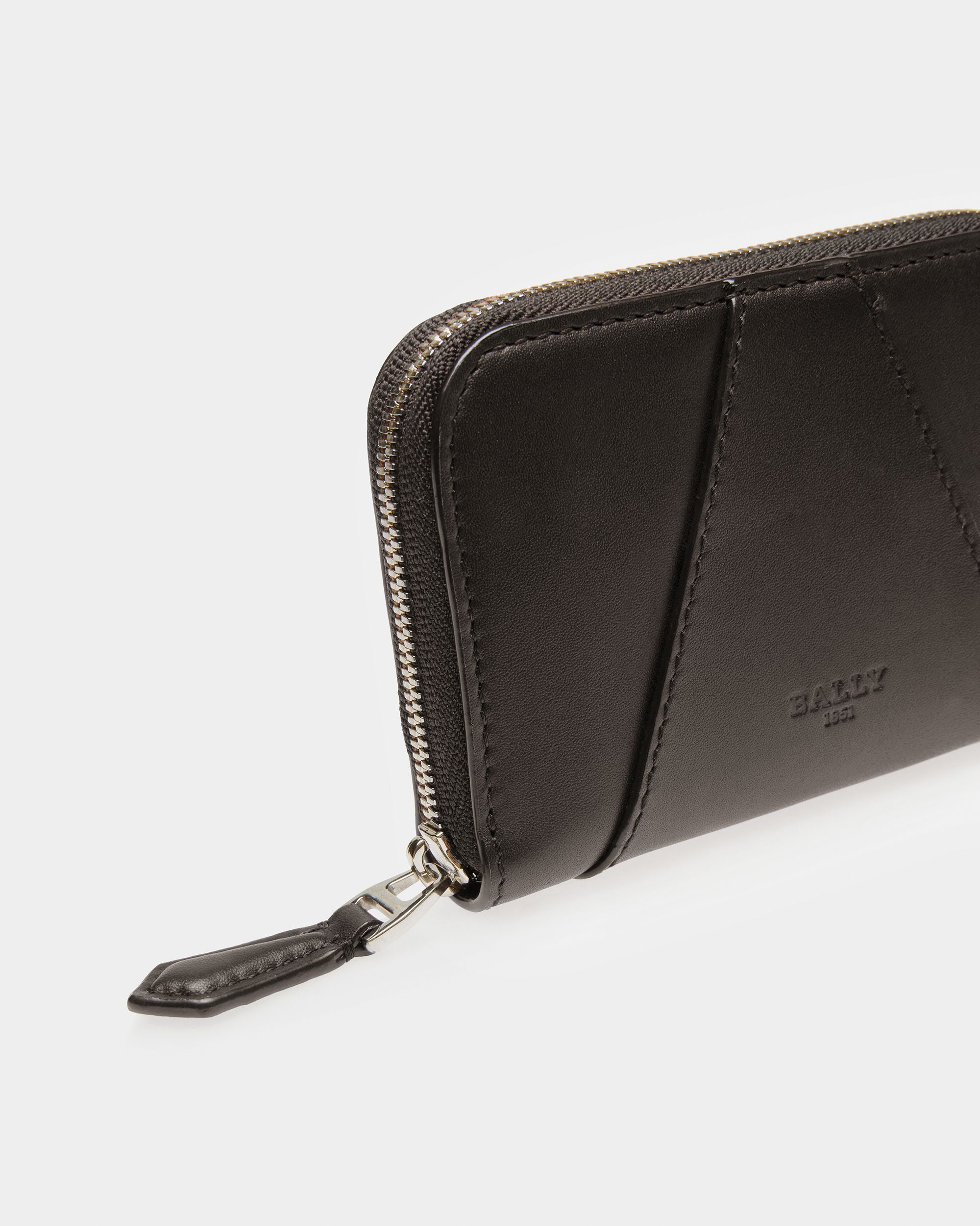 Angye Cartera De Piel En Negro - Mujer - Bally - 04