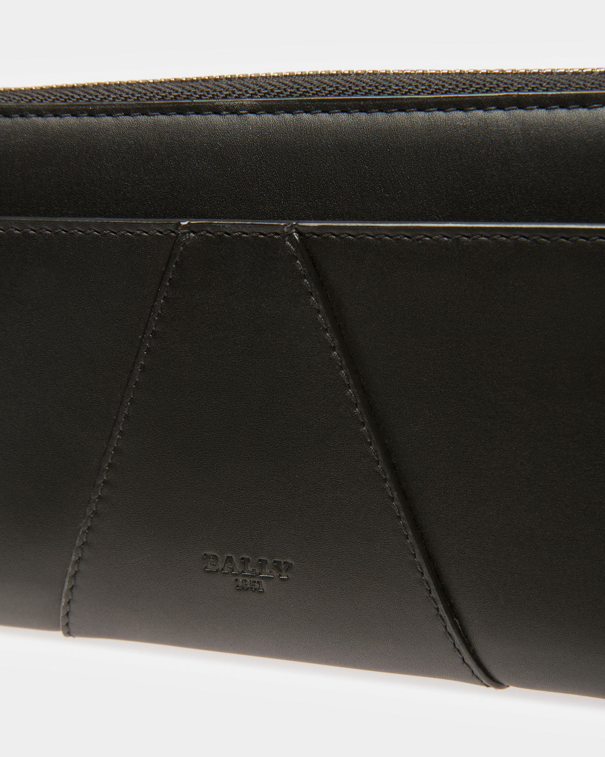 Avenor Cartera De Piel En Negro - Mujer - Bally - 04