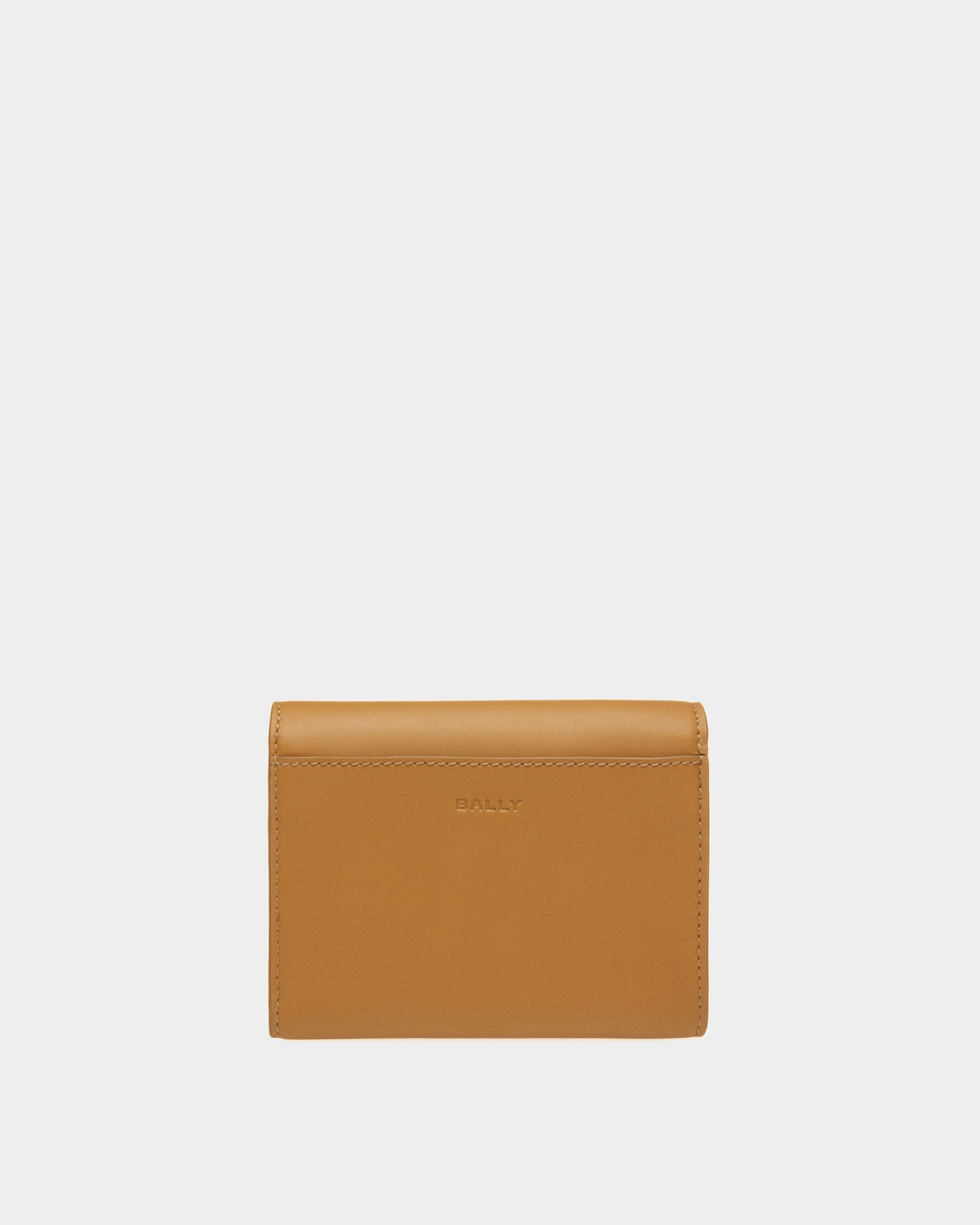 Cartera Baroque De Piel Color Desierto - Mujer - Bally - 02