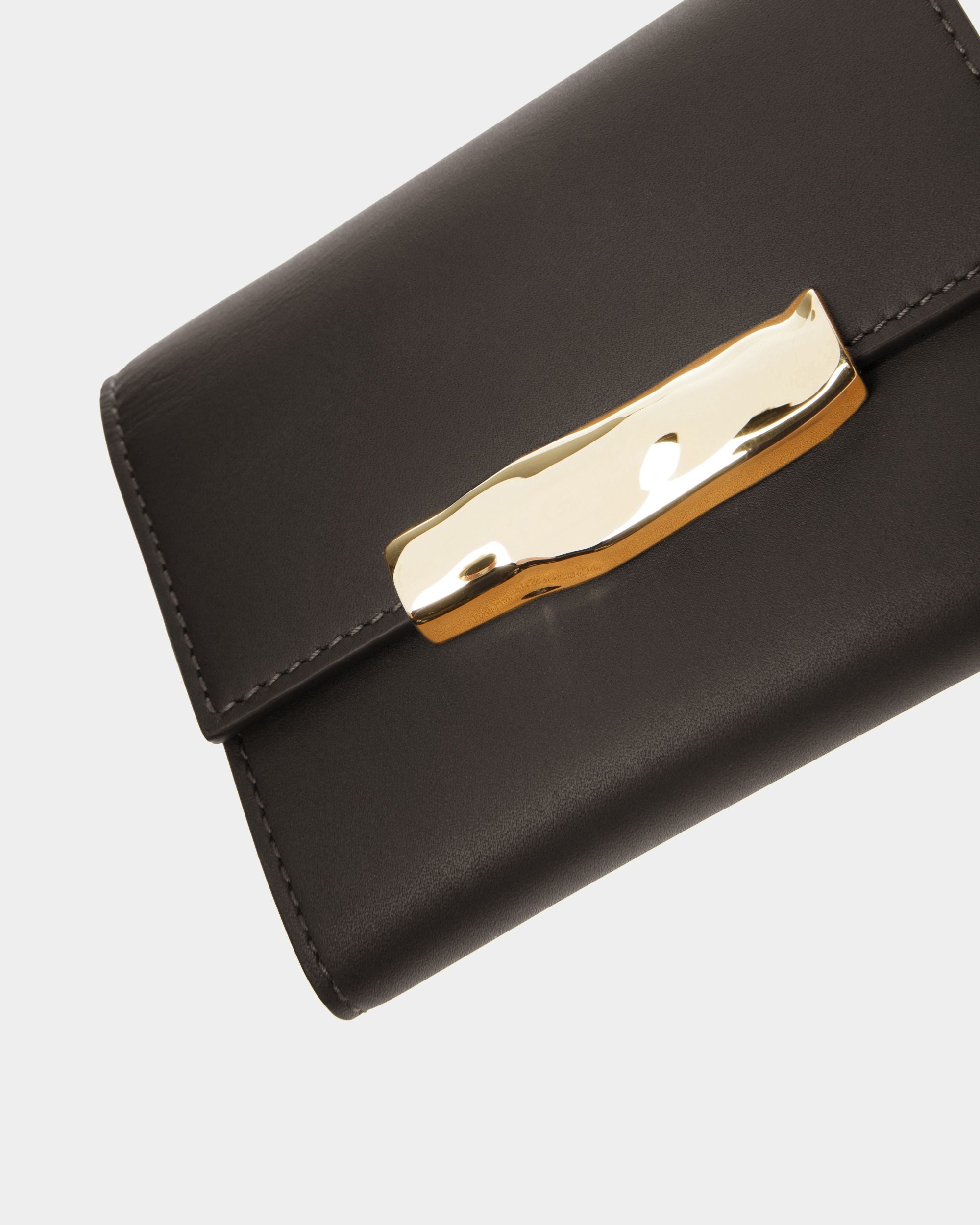 Cartera Baroque De Piel En Negro - Mujer - Bally - 04