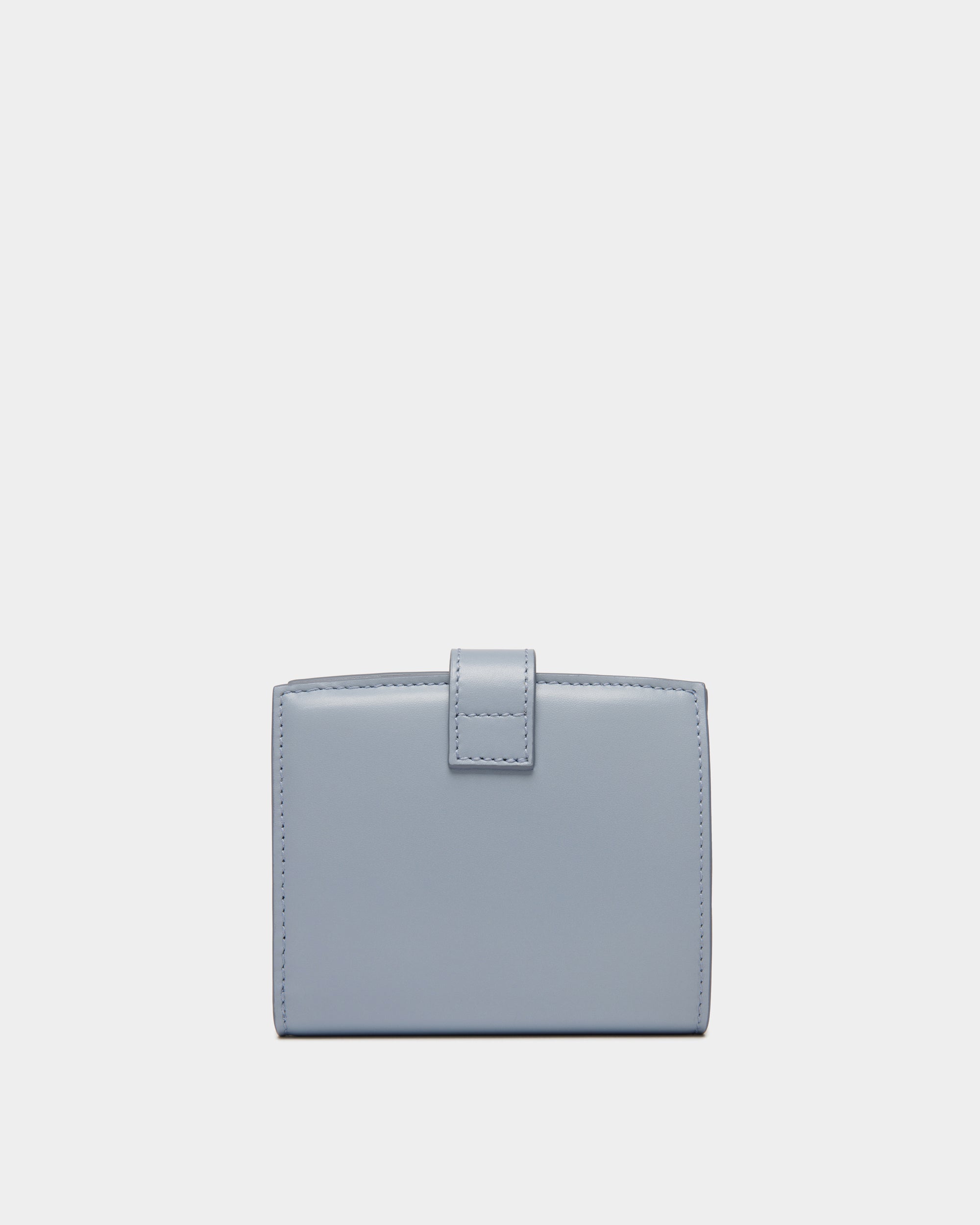 Cartera Ollam De Piel Light Blue - Mujer - Bally - 02