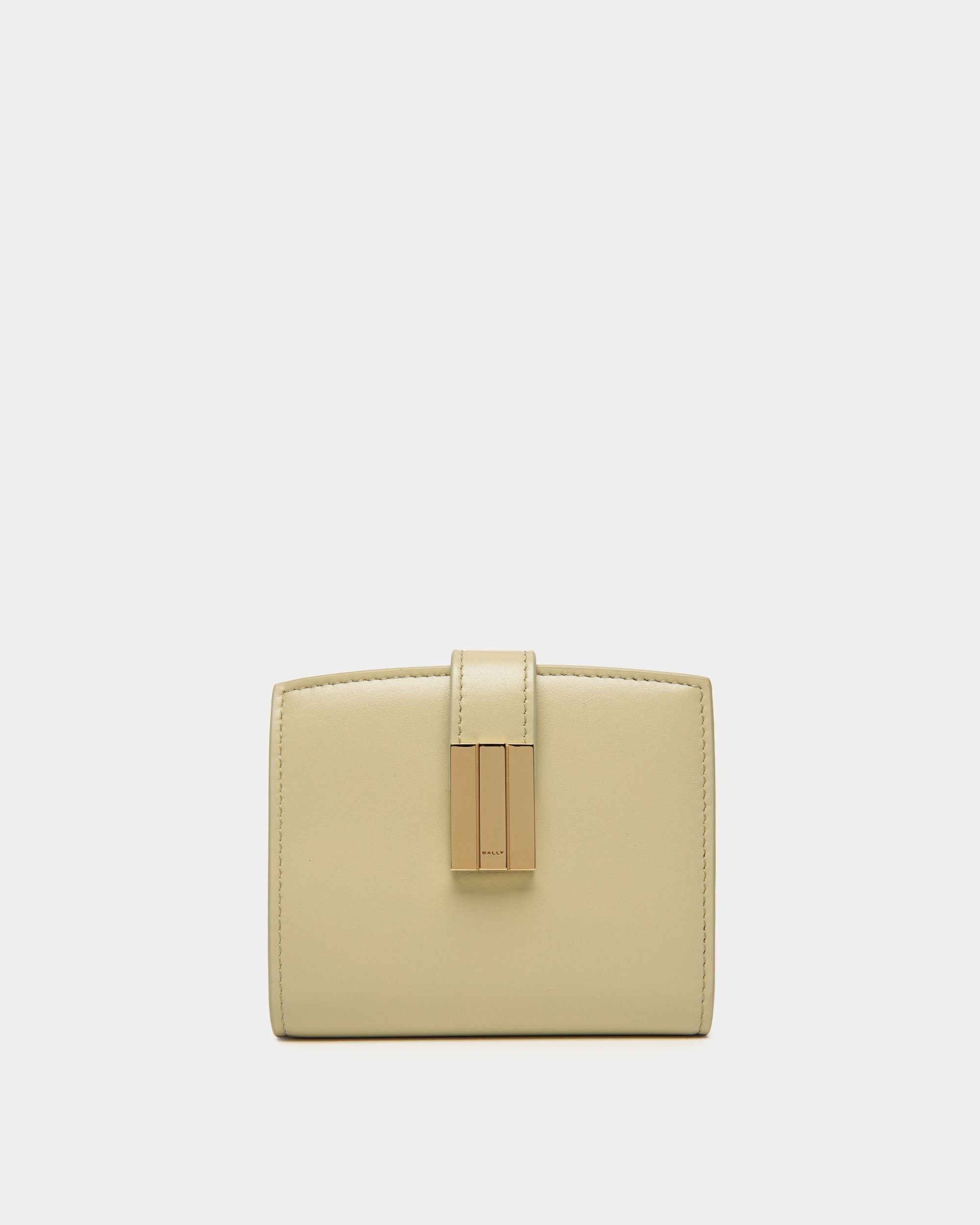 Cartera Ollam De Piel Light Green - Mujer - Bally - 01