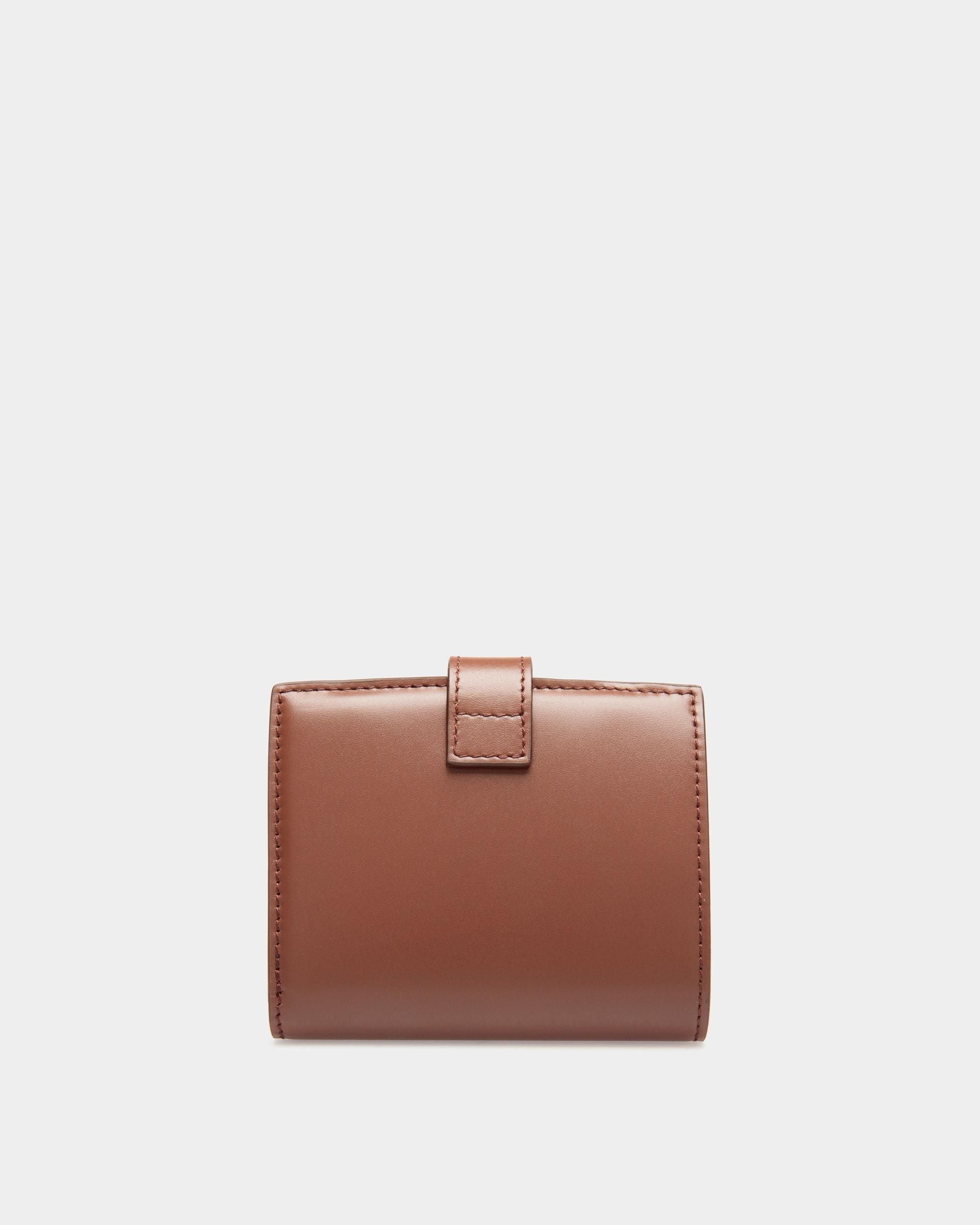 Ollam Wallet In Brown Leather - Women's - Bally - 02