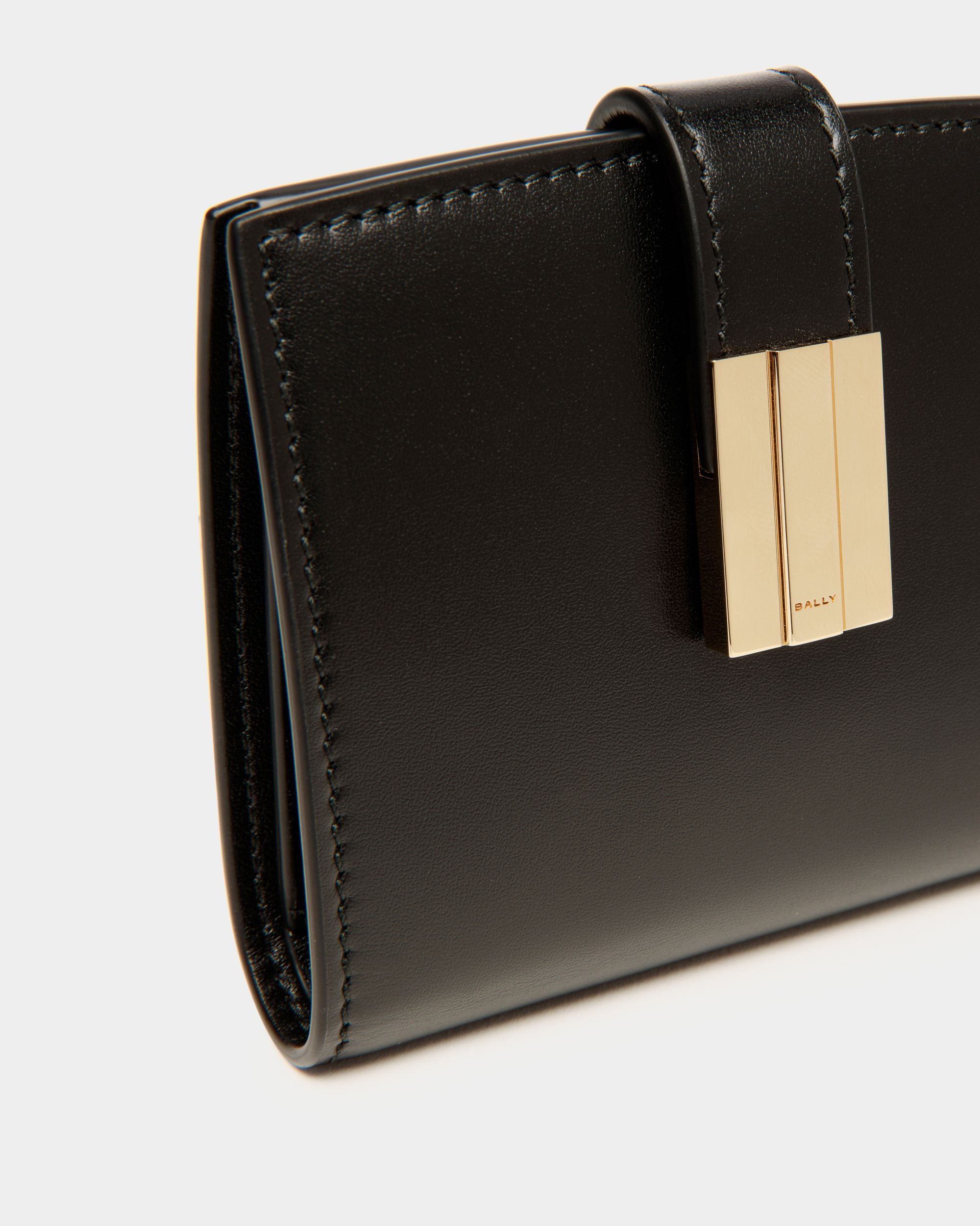 Cartera Ollam De Piel Negra - Mujer - Bally - 04