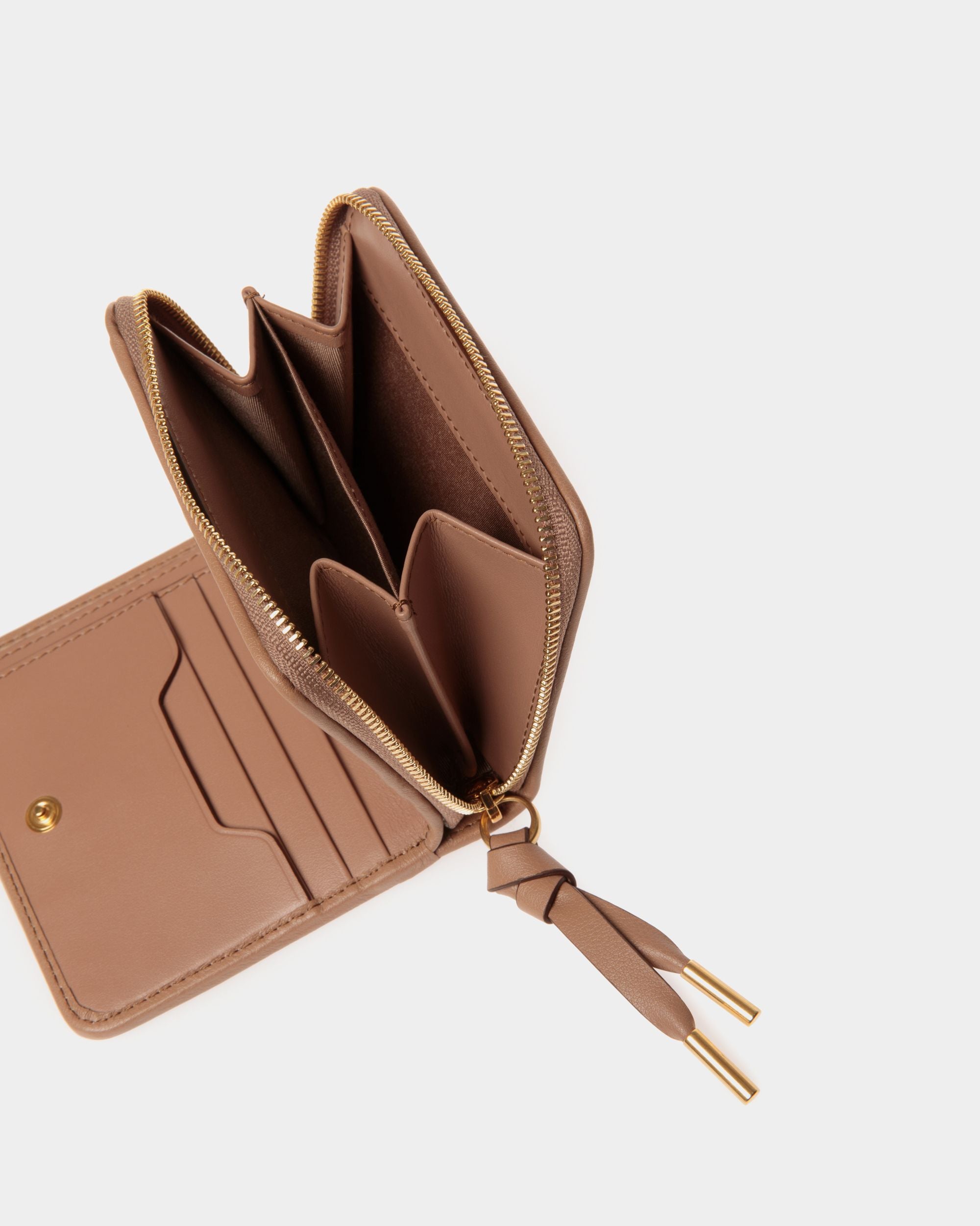 Cartera Bally Essential De Piel Praline Beige - Mujer - Bally - 04