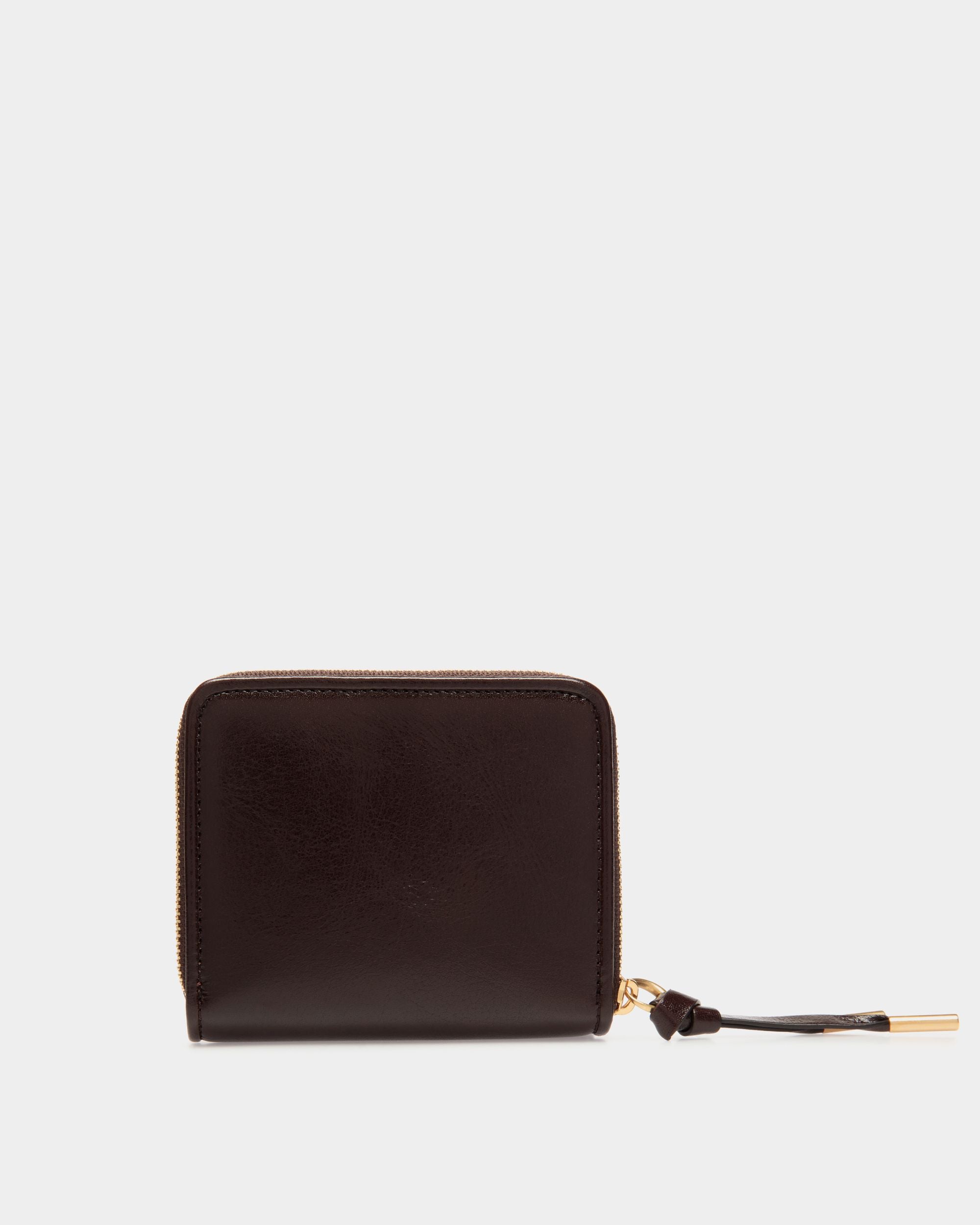 Bally Essential Wallet in Deep Burgundy Leather - Women's - Bally - 02