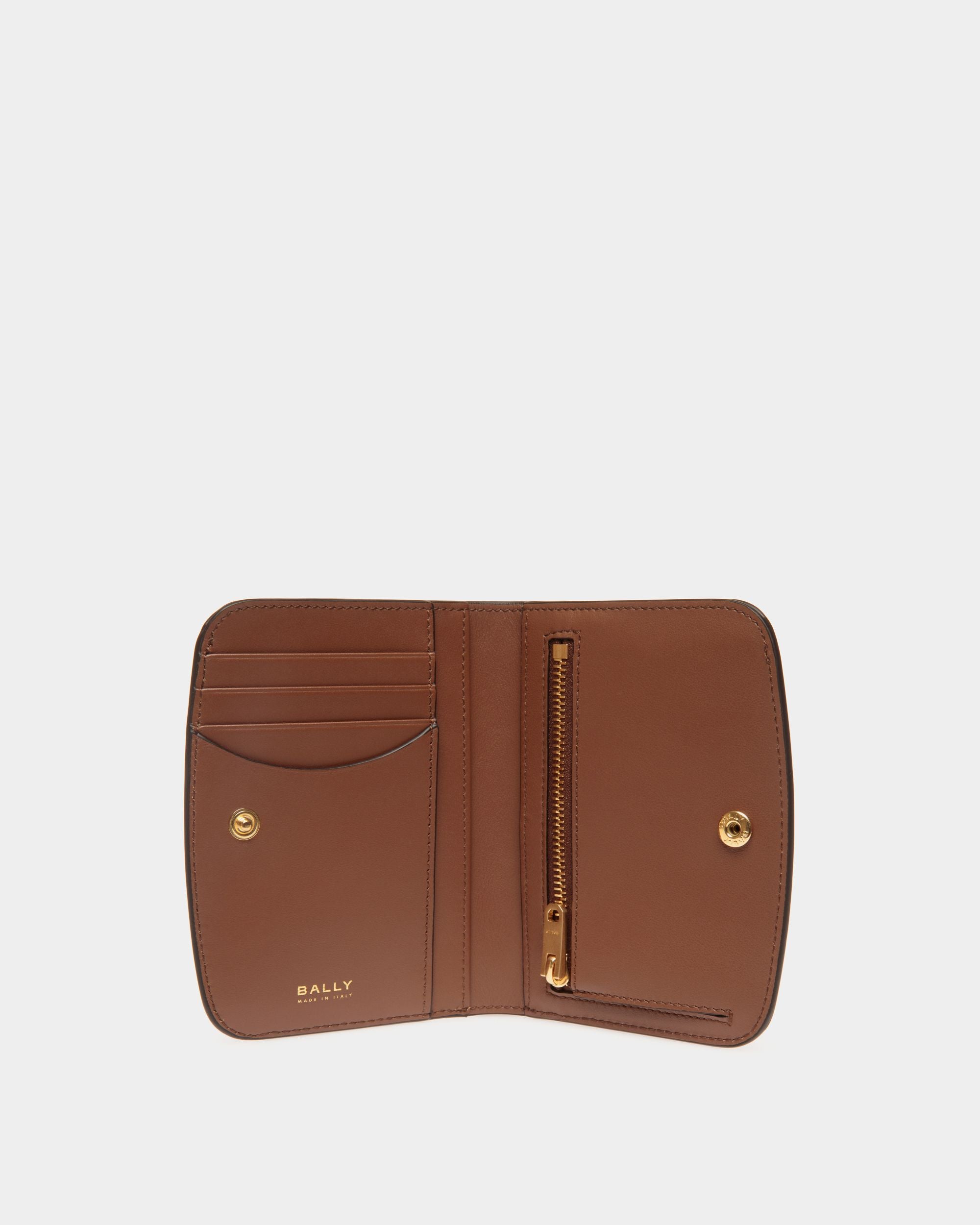 Cartera Deco De Piel Marrón - Mujer - Bally - 03