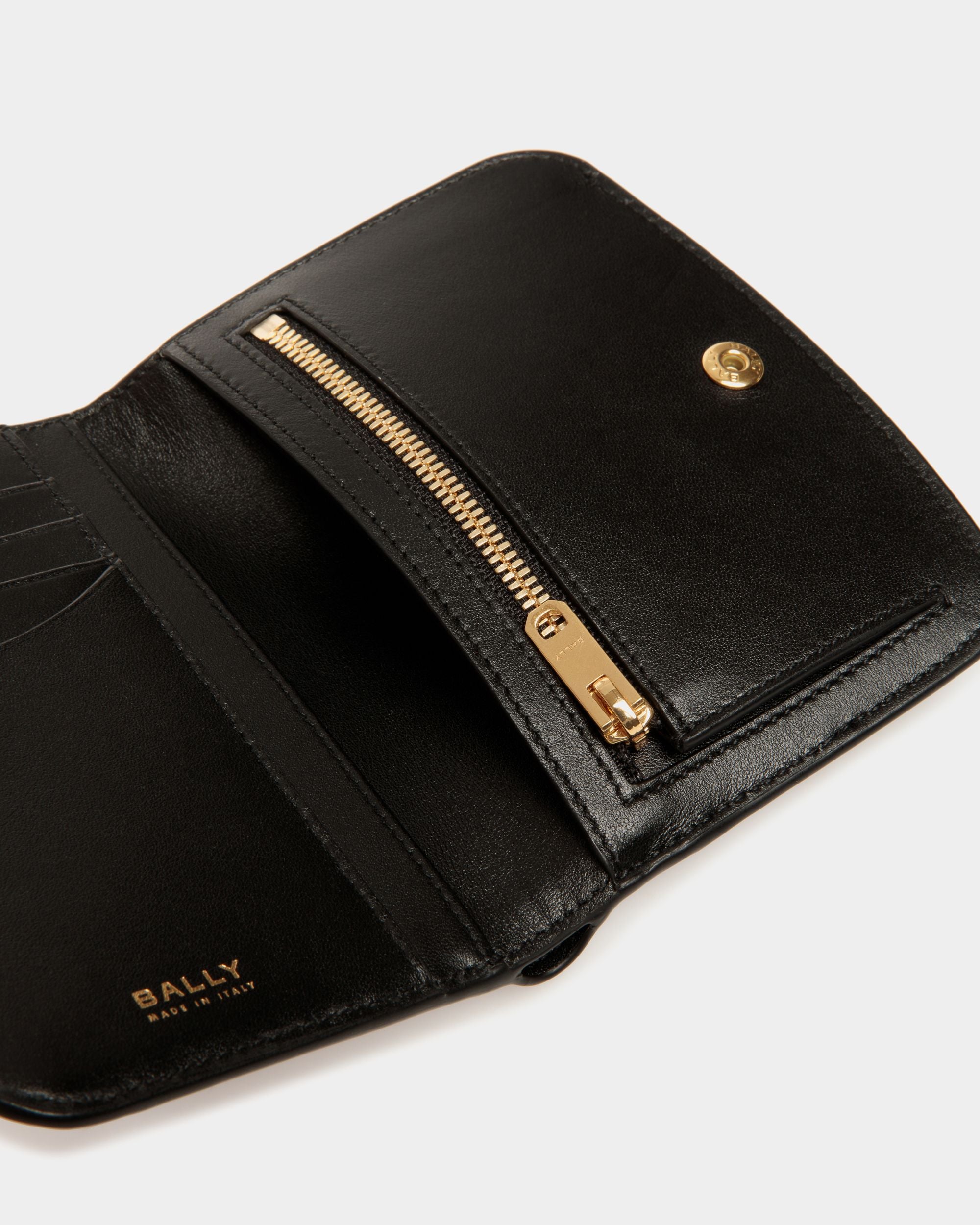 Cartera Deco De Piel Negra - Mujer - Bally - 05