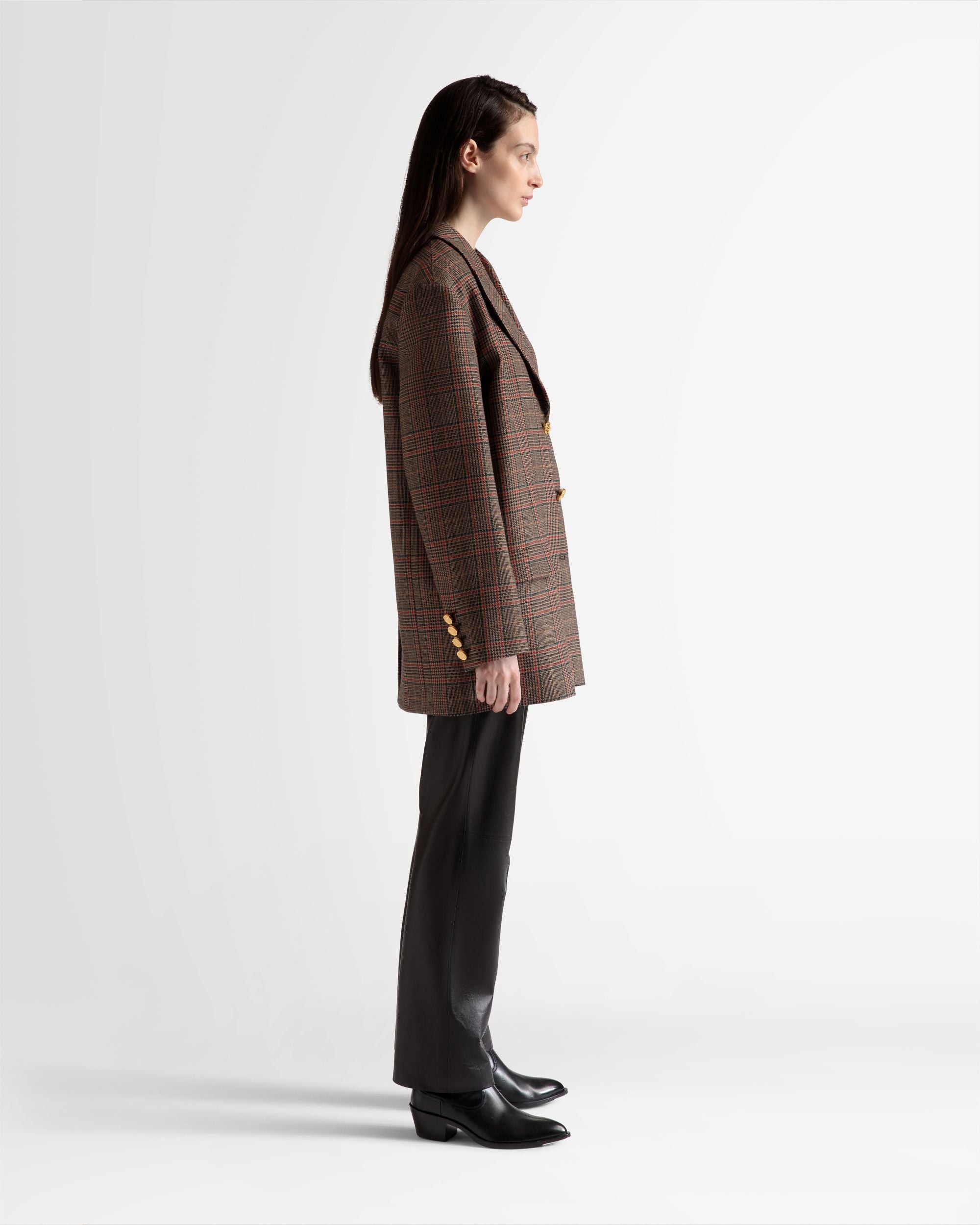 Chaqueta De Cuadros - Mujer - Bally - 05