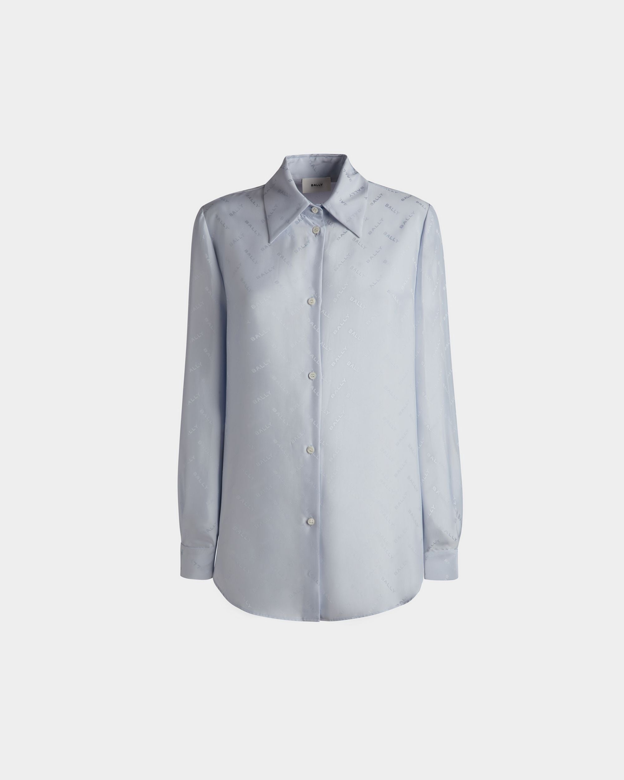 Camisa Color Azul Claro - Mujer - Bally - 01