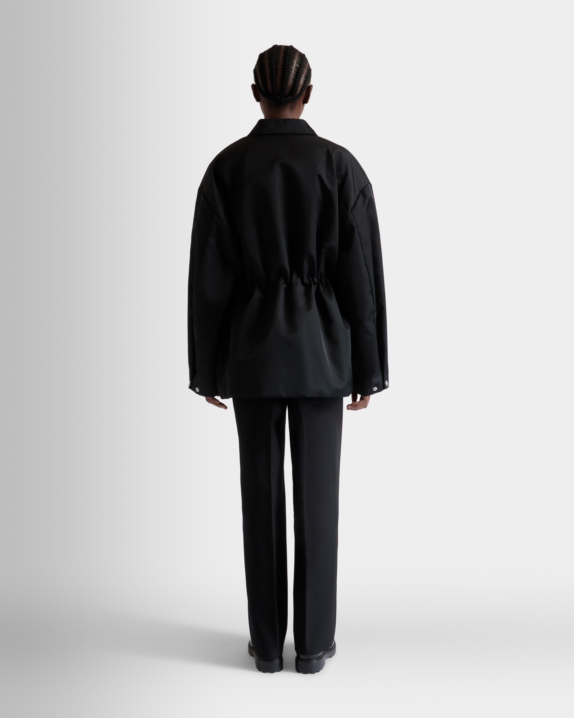 Jacket In Black Nylon - Women's - Bally - 06