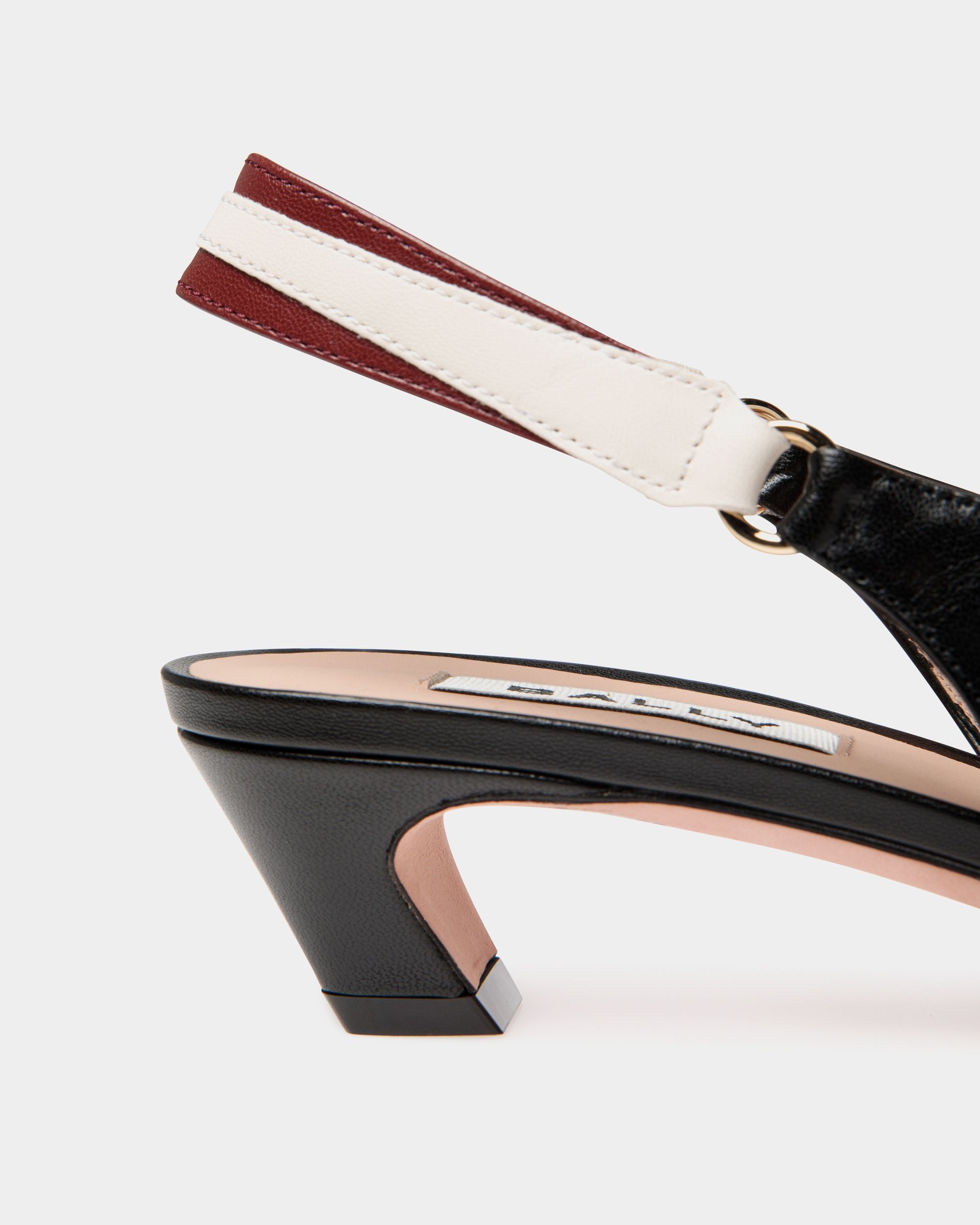 Zapato De Salón Destalonado Sylt De Napa Negra - Mujer - Bally - 05