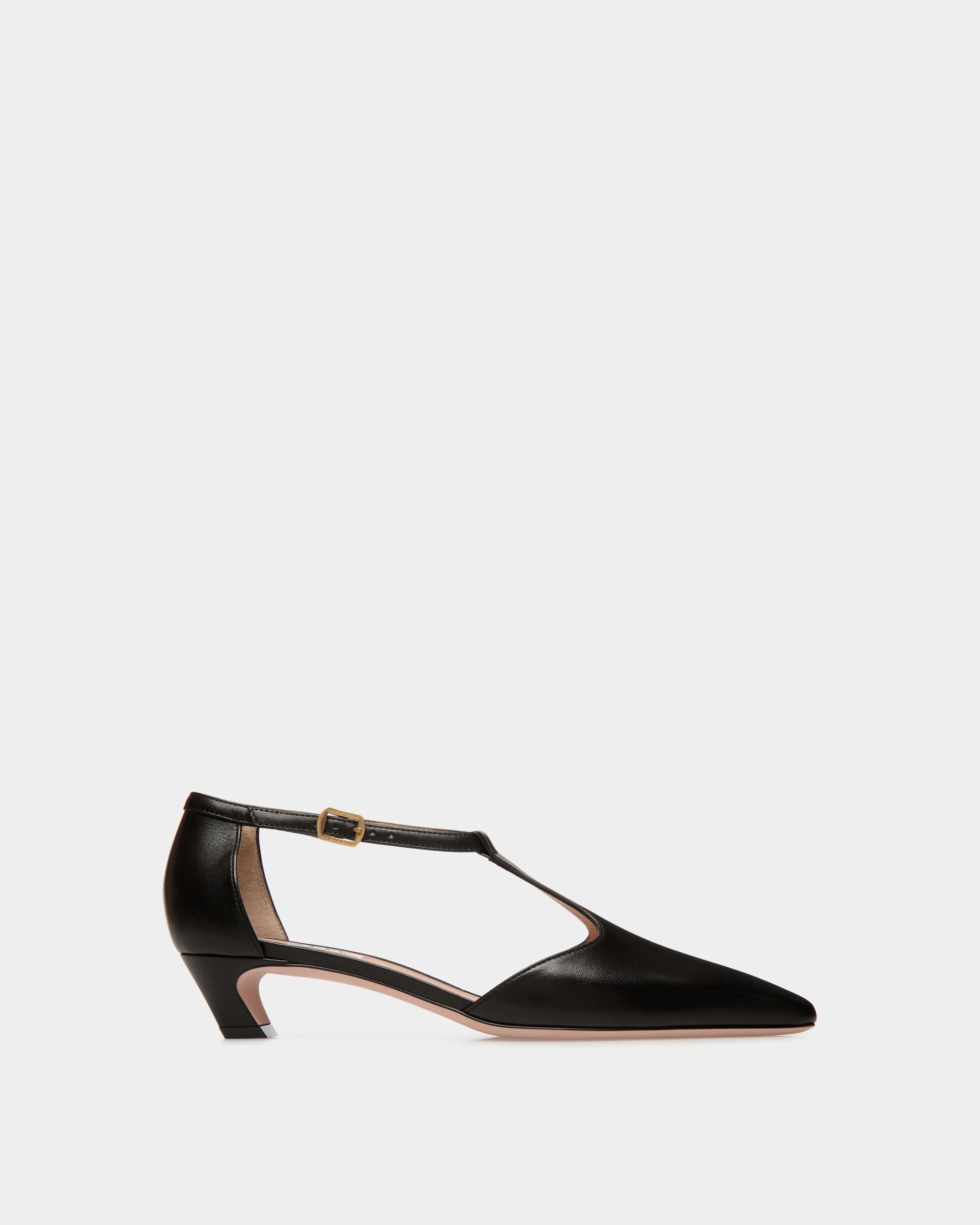 Zapato De Salón Sylt De Piel Negra - Mujer - Bally - 01