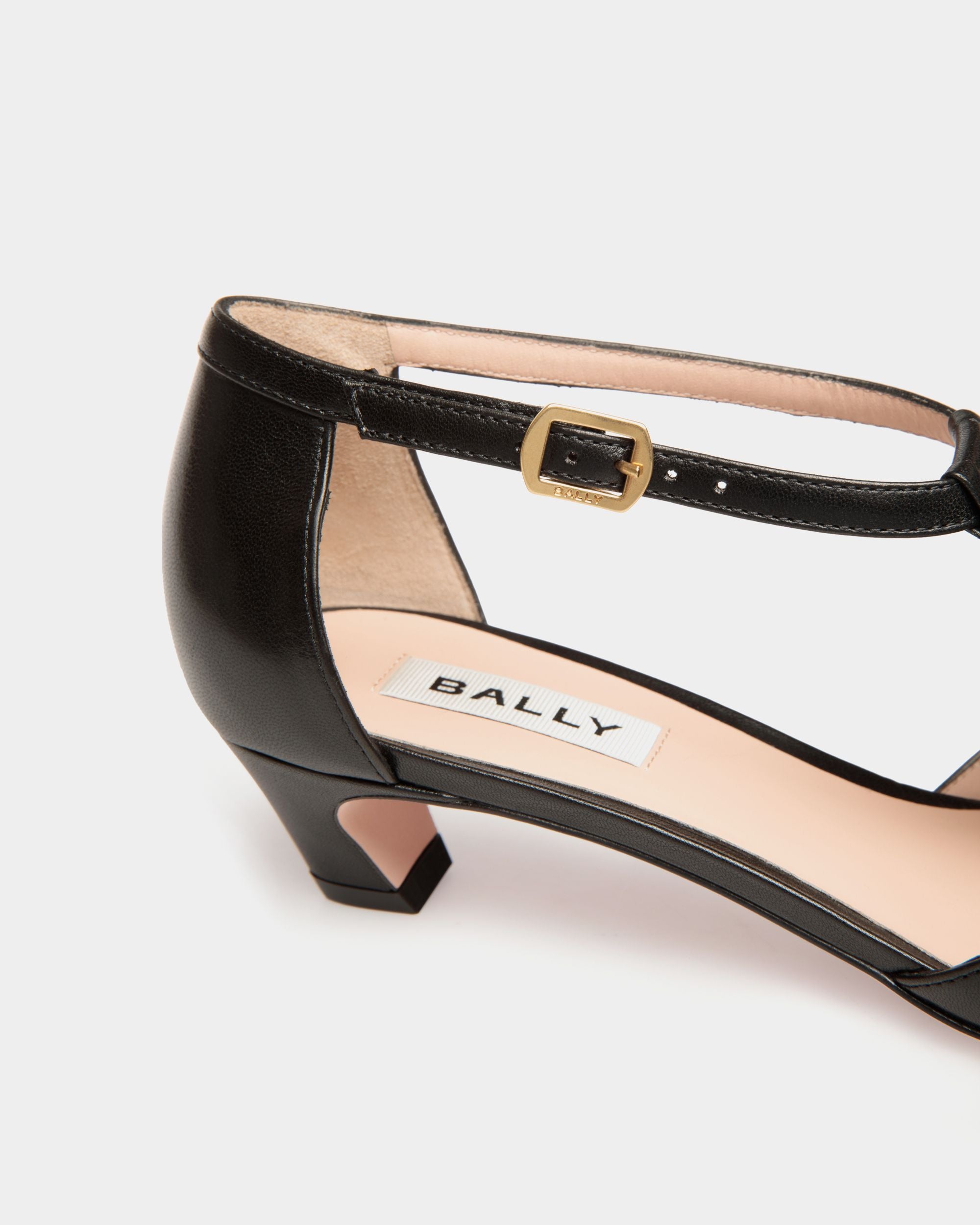 Zapato De Salón Sylt De Piel Negra - Mujer - Bally - 06