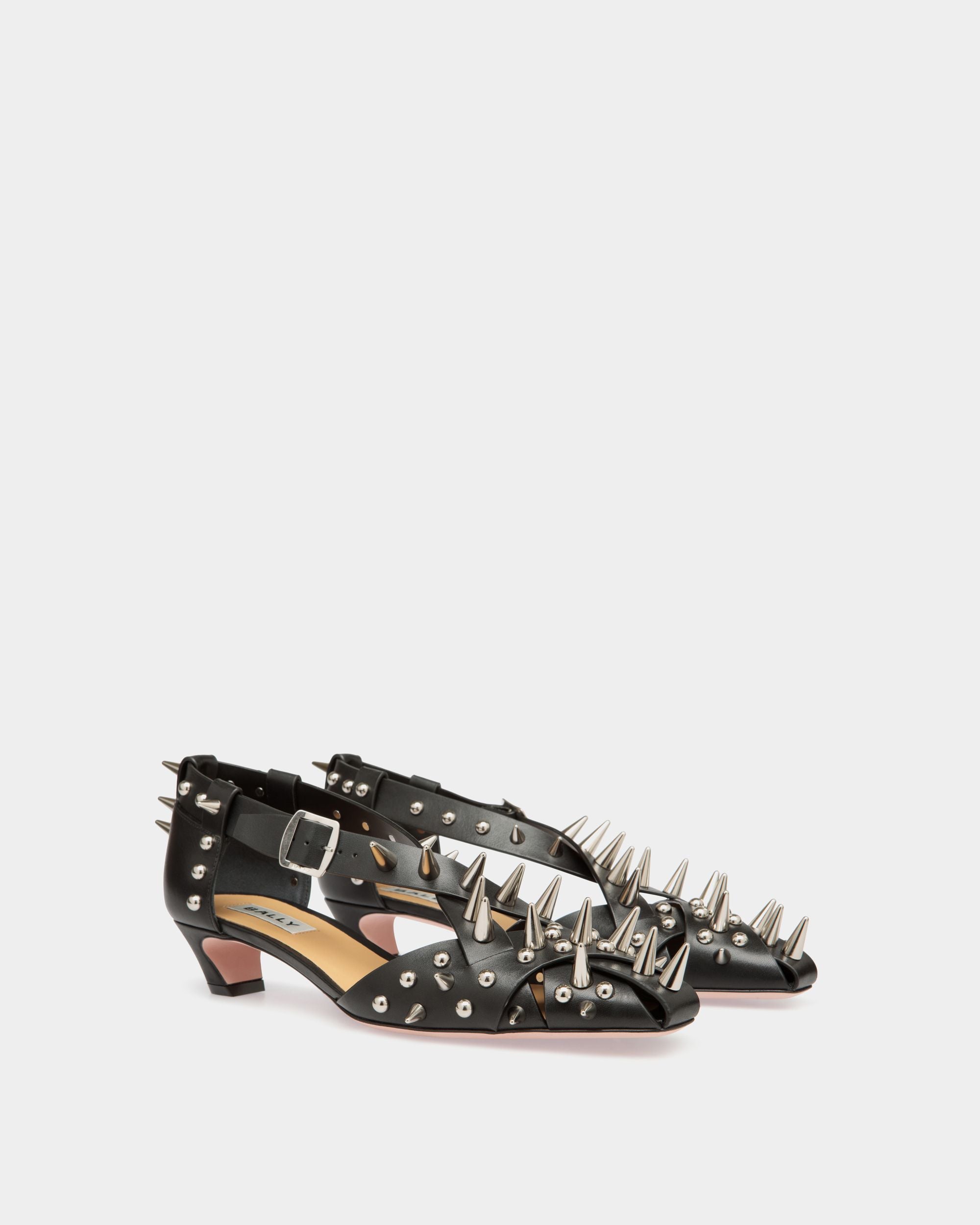 Zapato De Salón Sylt De Piel Negra - Mujer - Bally - 02
