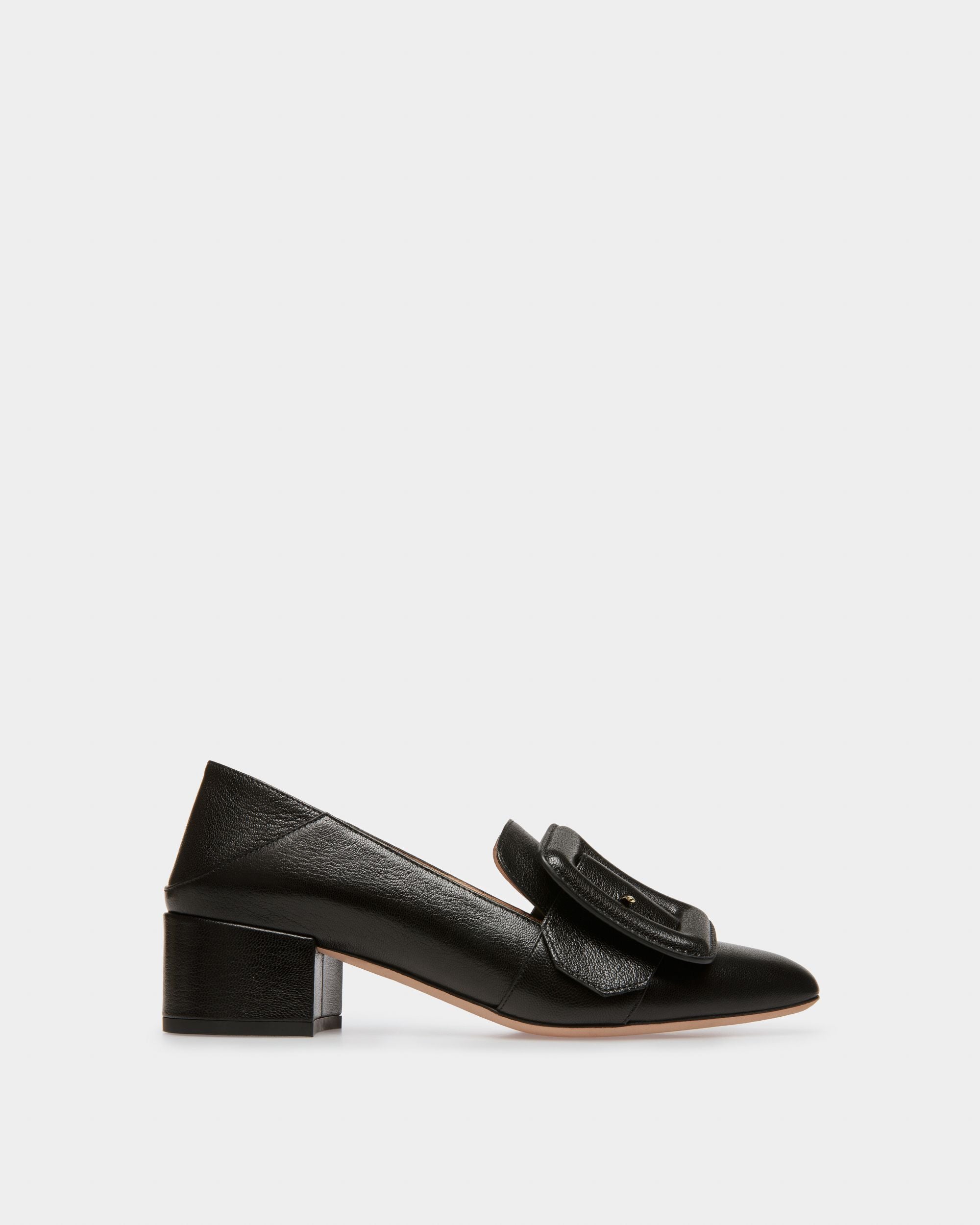 Janelle Leather Pumps In Black - Women's - Bally - 01