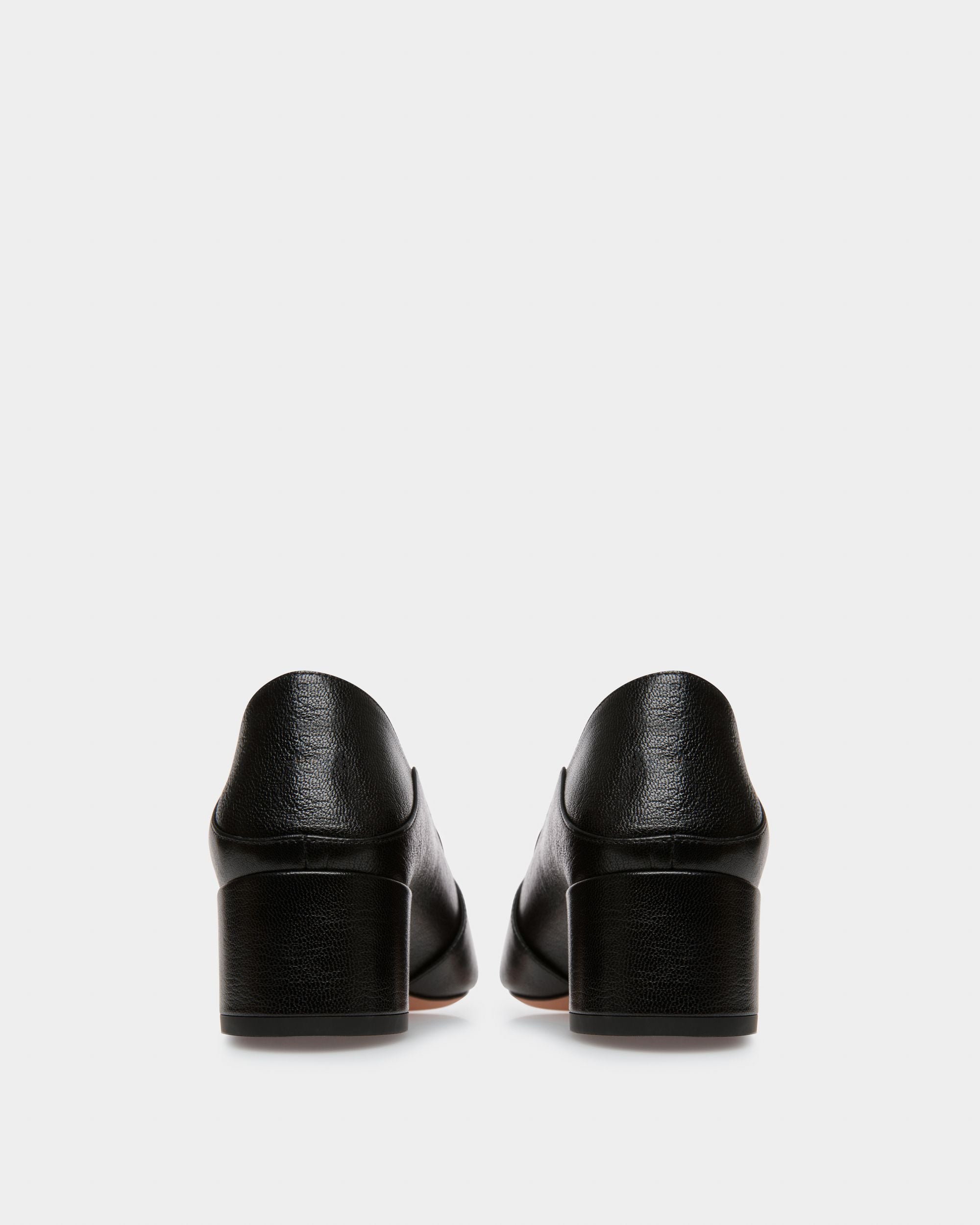 Janelle Leather Pumps In Black - Women's - Bally - 04