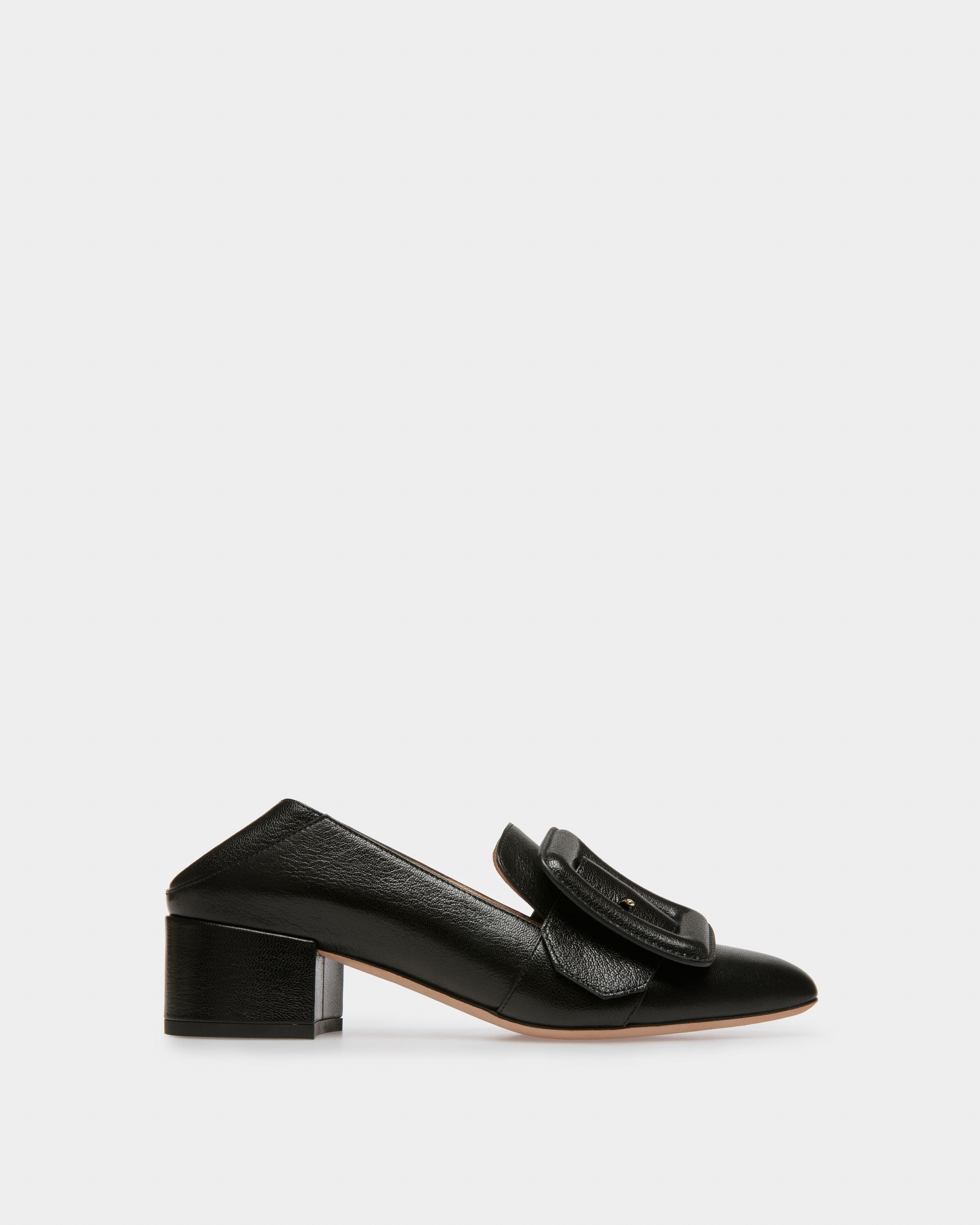 Janelle Leather Pumps In Black - Women's - Bally - 07