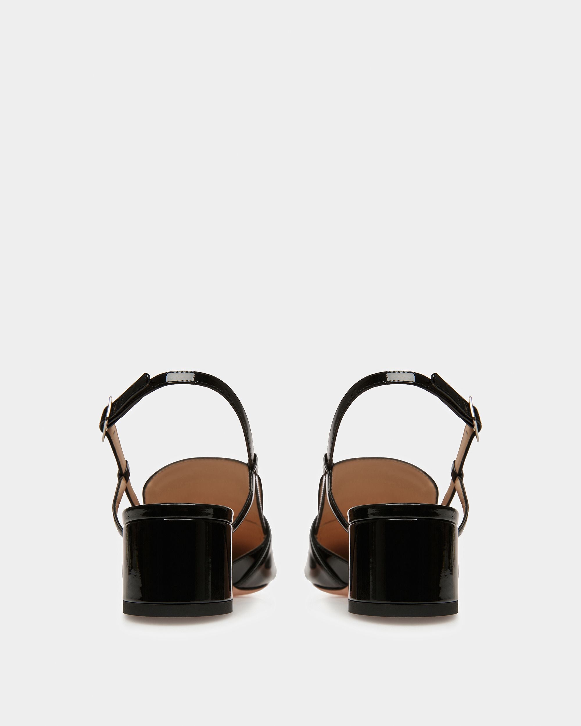 Jasmine Zapatos Destalonados De Piel En Negro - Mujer - Bally - 04