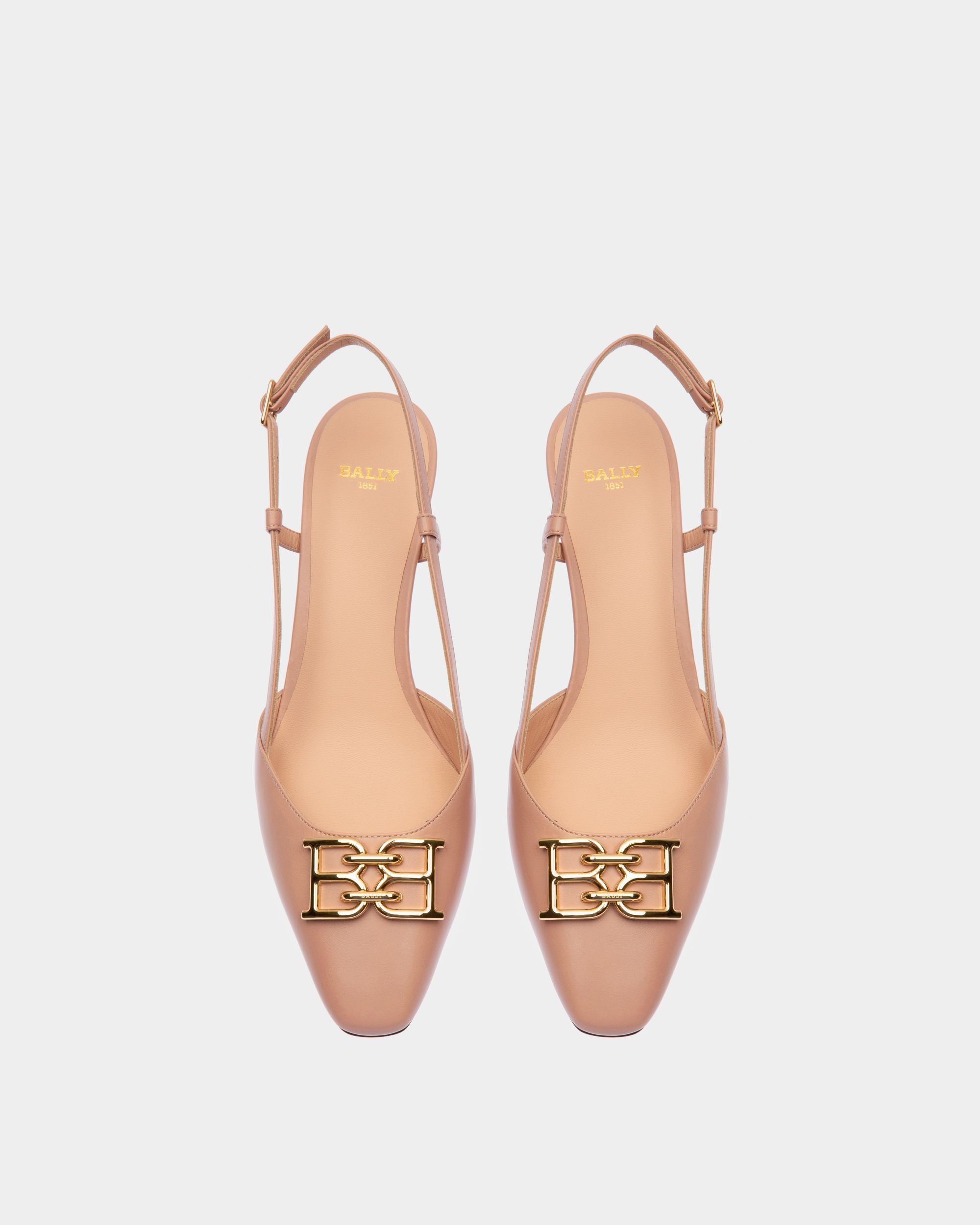 Eva Leather Pumps In Pink - Women's - Bally - 02