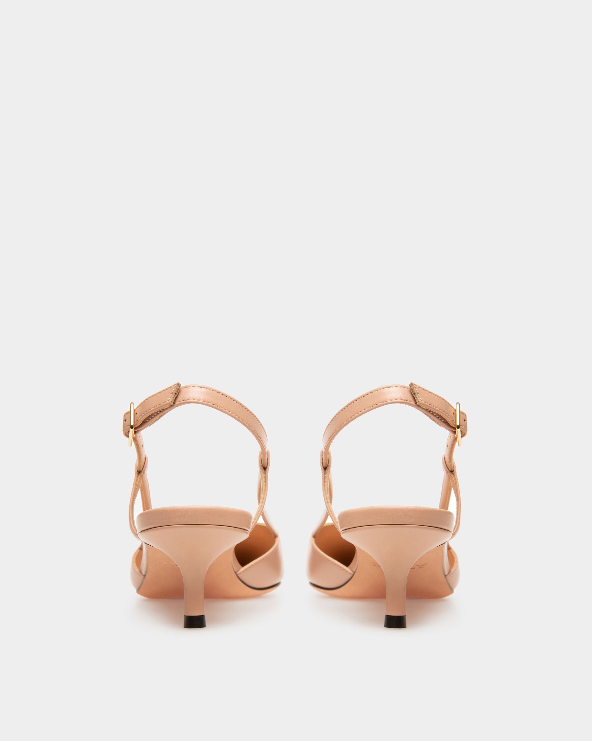 Eva Leather Pumps In Pink - Women's - Bally - 04
