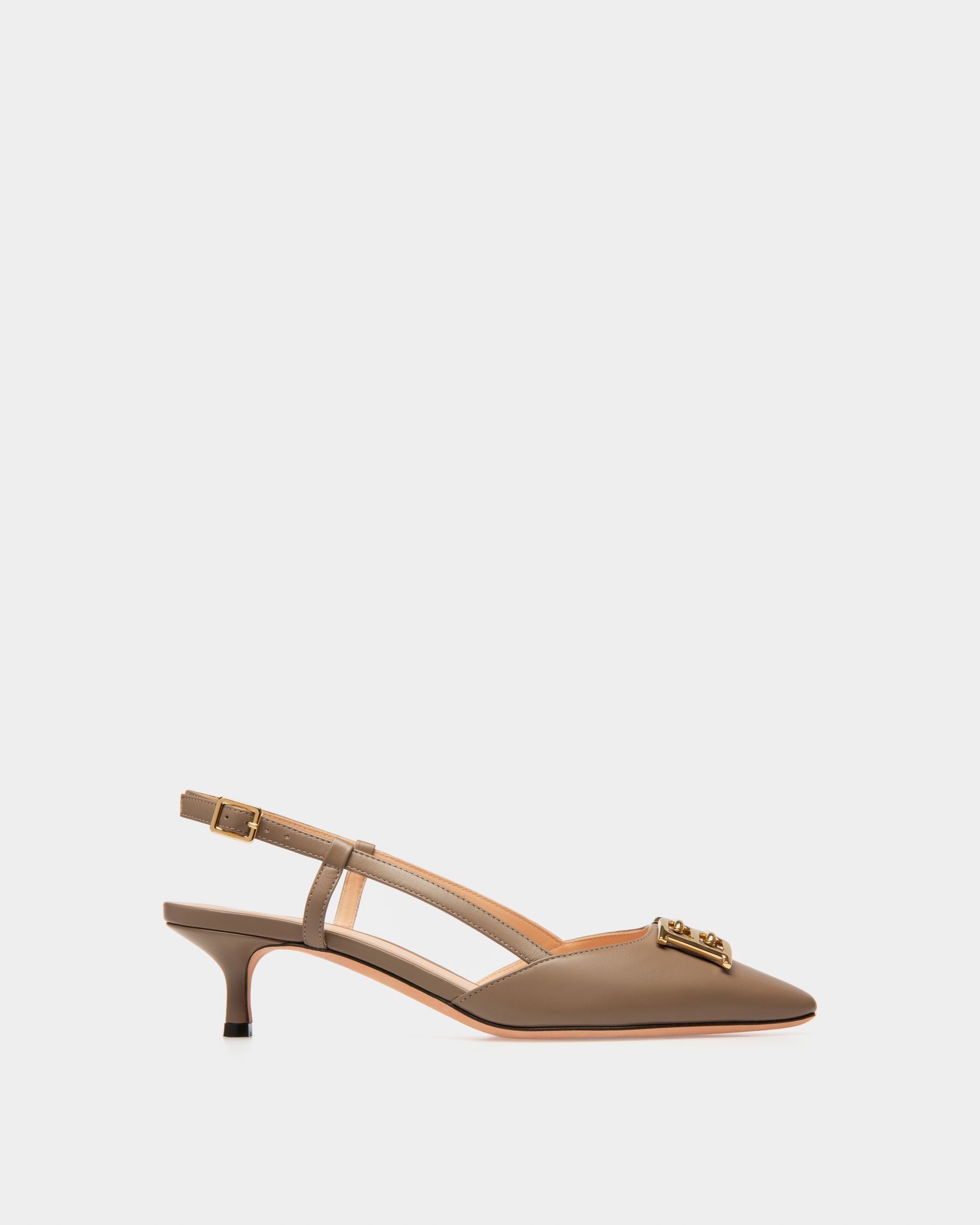 Eva Zapatos De Salón En Piel De Color Marrón - Mujer - Bally - 01