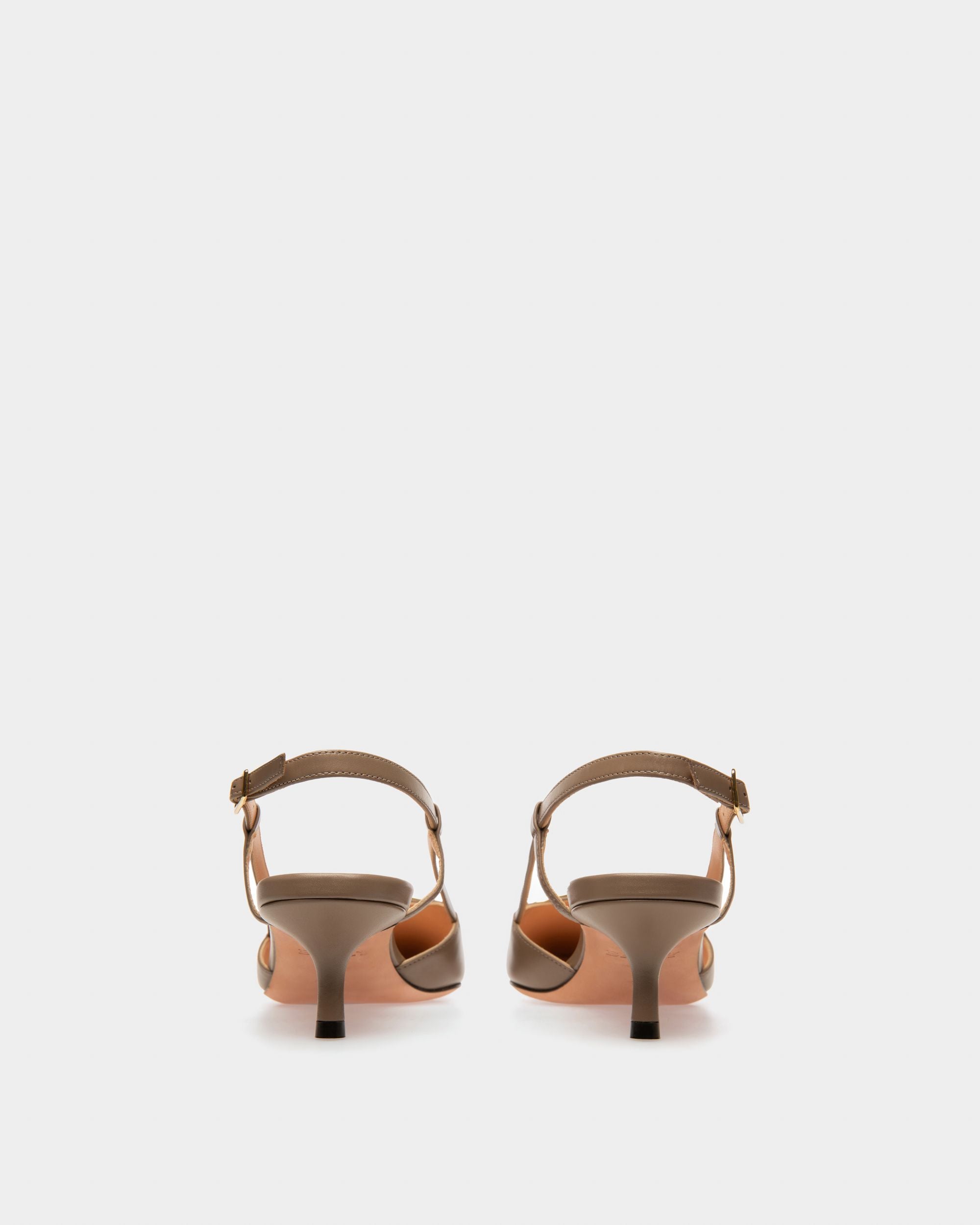 Eva Zapatos De Salón En Piel De Color Marrón - Mujer - Bally - 04