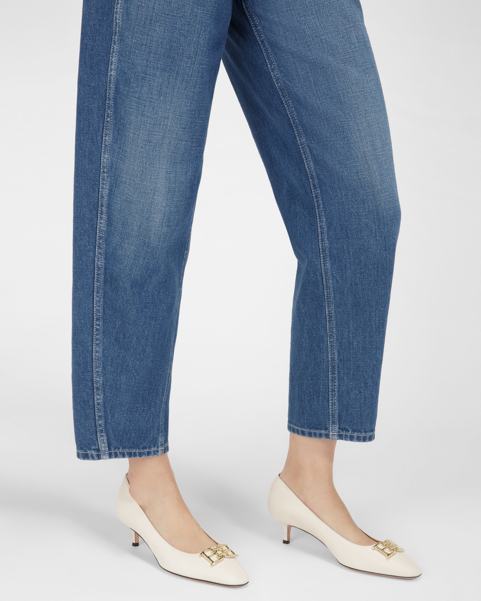 Evanca Zapato De Salón En Piel Color Crema - Mujer - Bally - 06