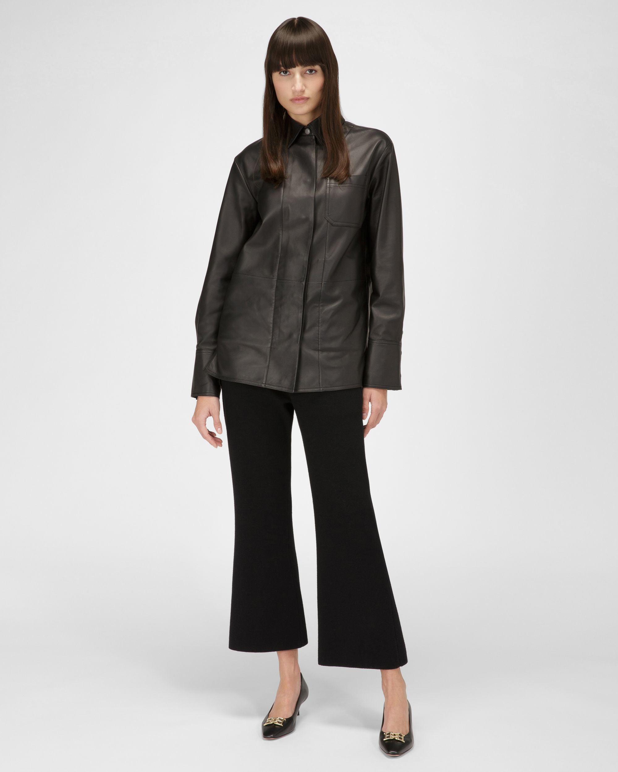 Evanca Zapatos De Salón De Piel Negra - Mujer - Bally - 03