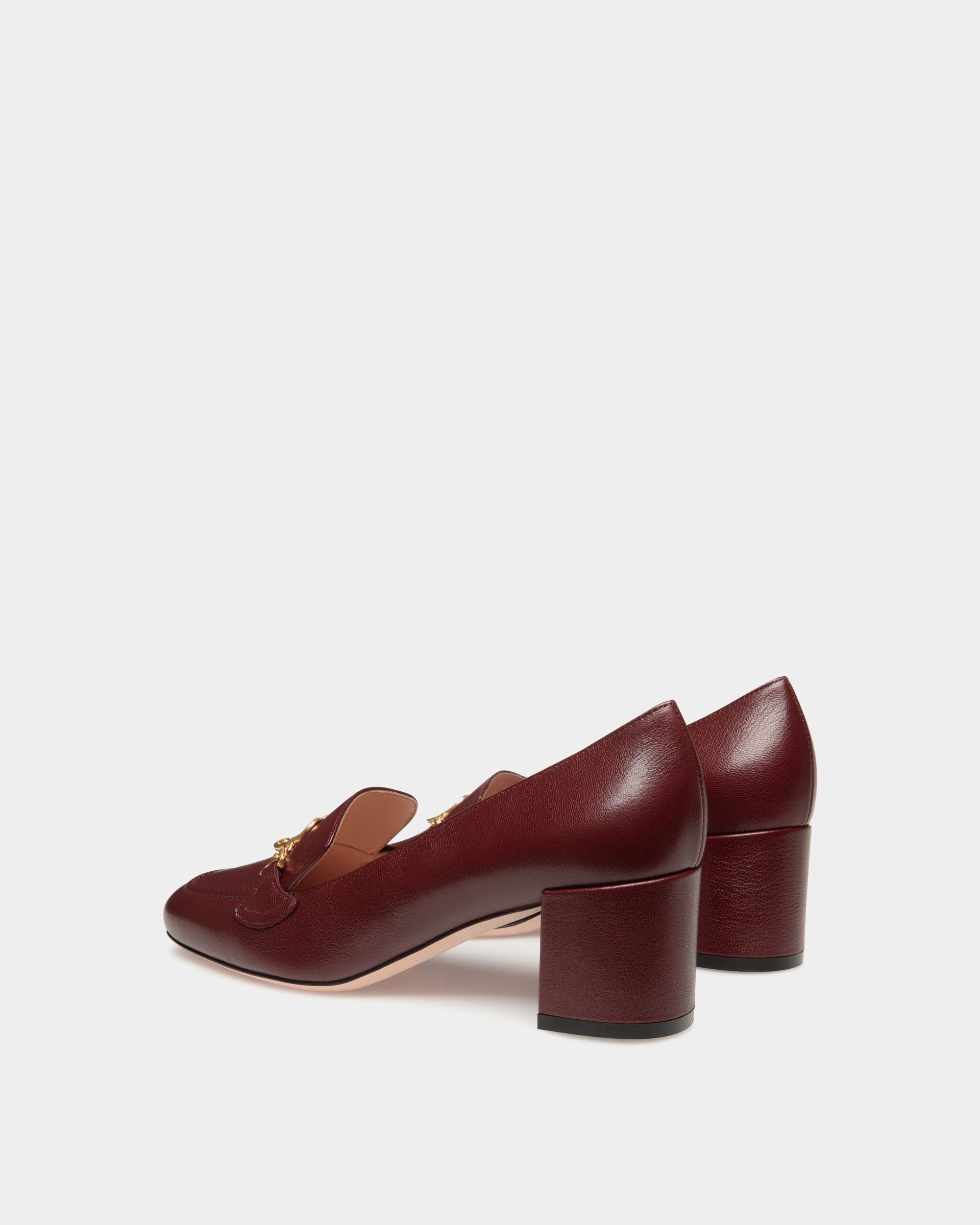 Daily Emblem Pump In Andorra Leather - Women's - Bally - 03
