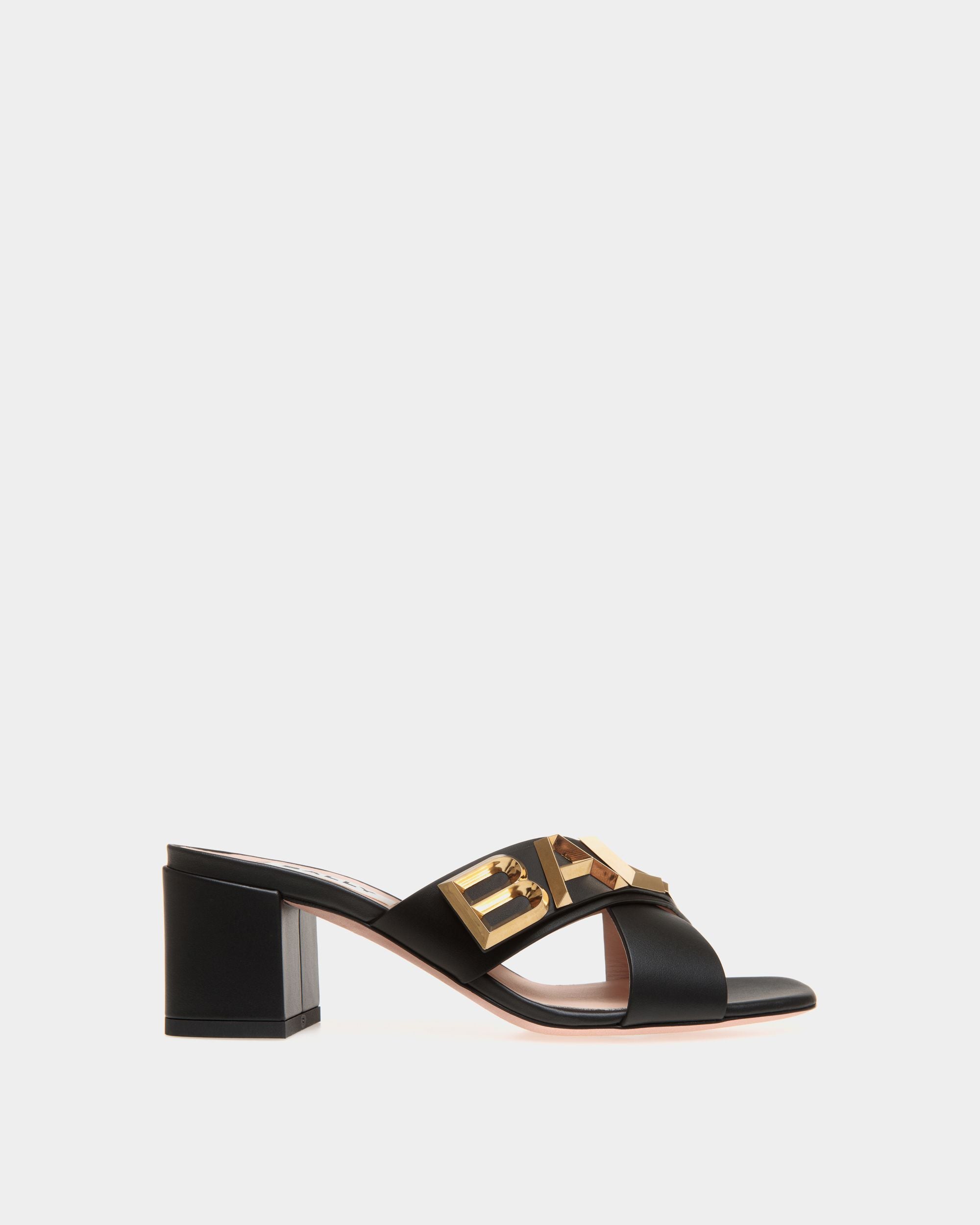 Bally Spell Sandals In Black Leather - Women's - Bally - 01