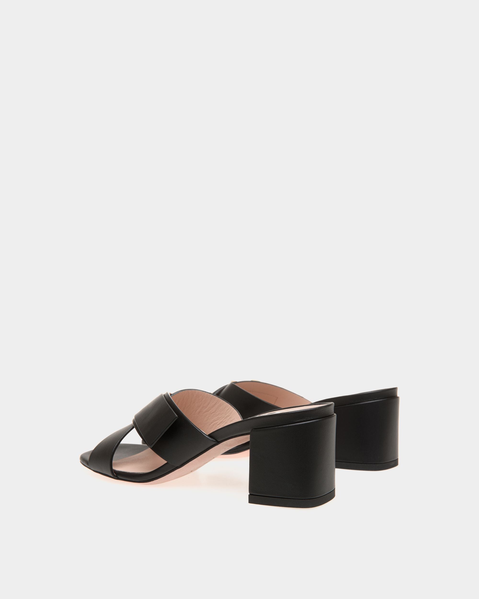 Bally Spell Sandals In Black Leather - Women's - Bally - 03