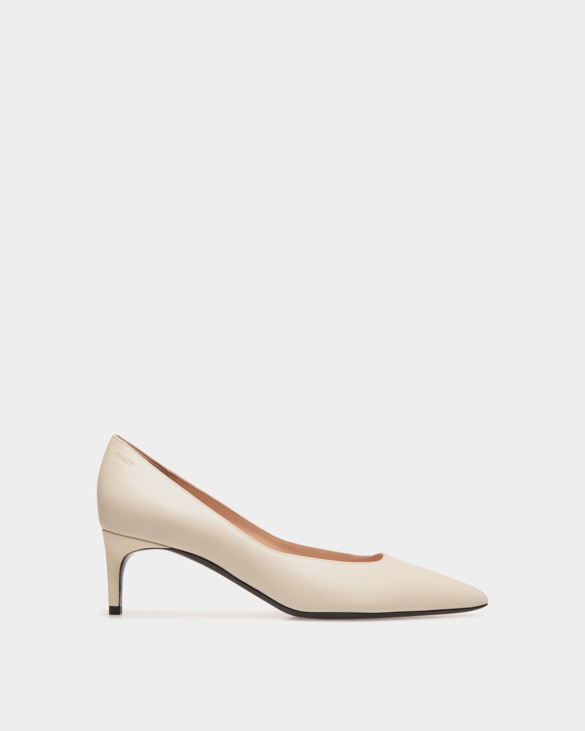 Pump In White Lamb - Women's - Bally - 01