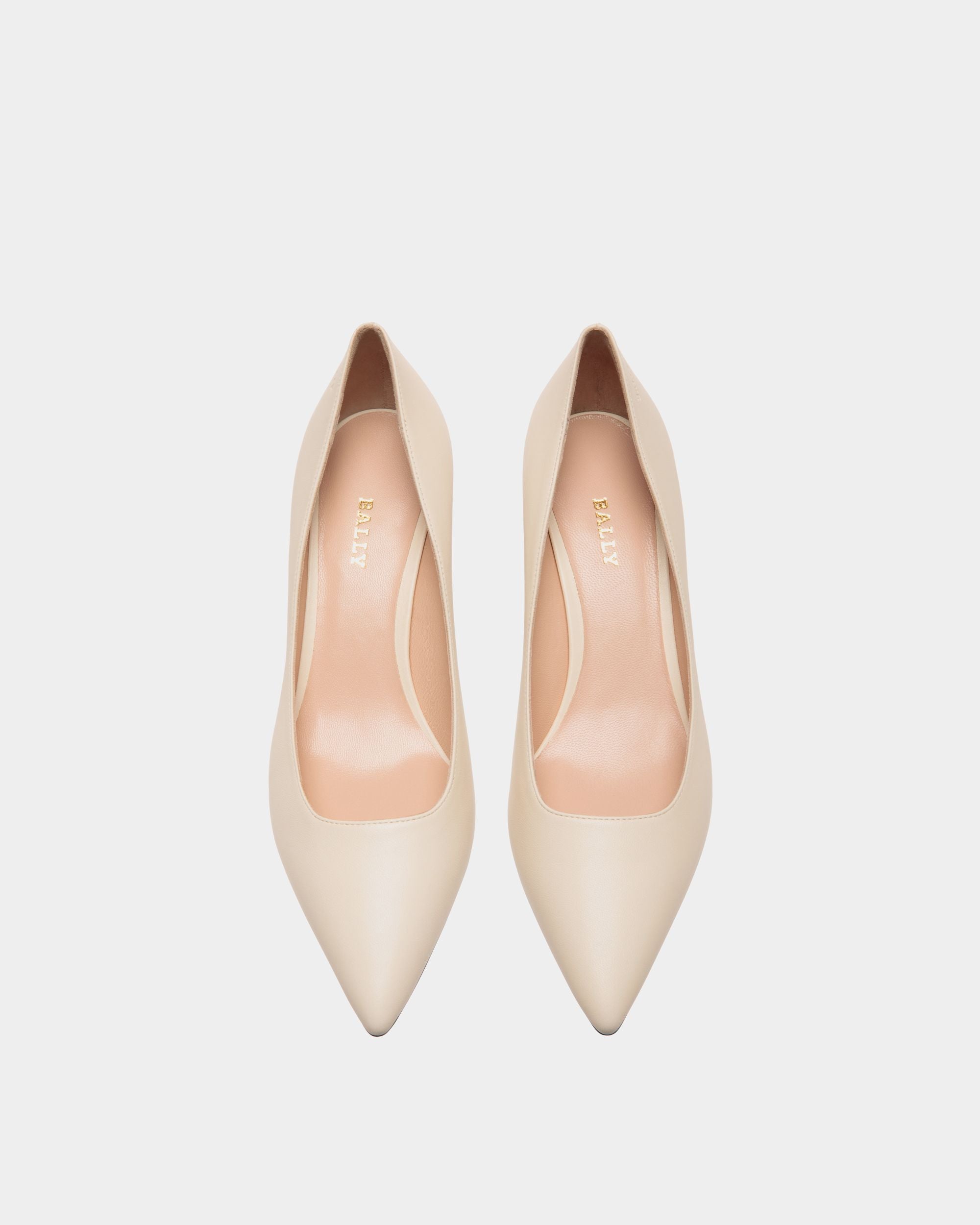 Pump In White Lamb - Women's - Bally - 04