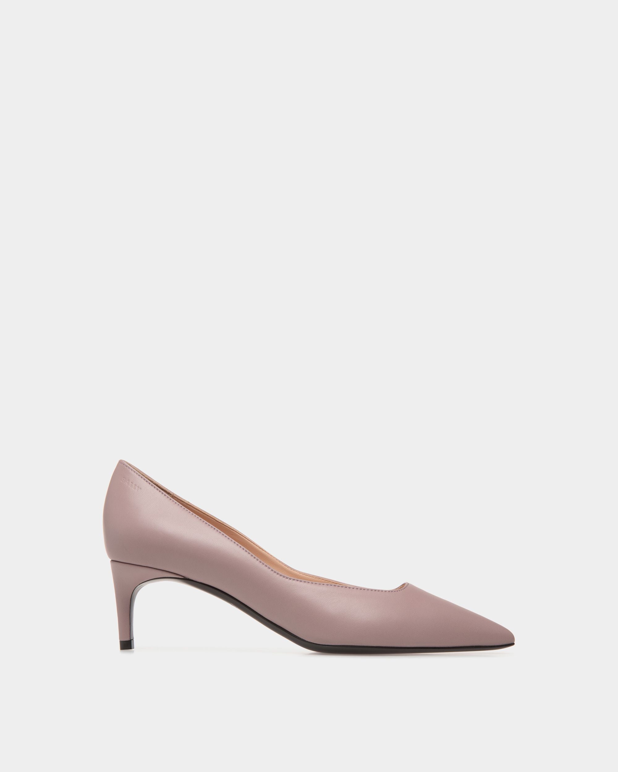 Pumps In Pink Leather - Women's - Bally - 01