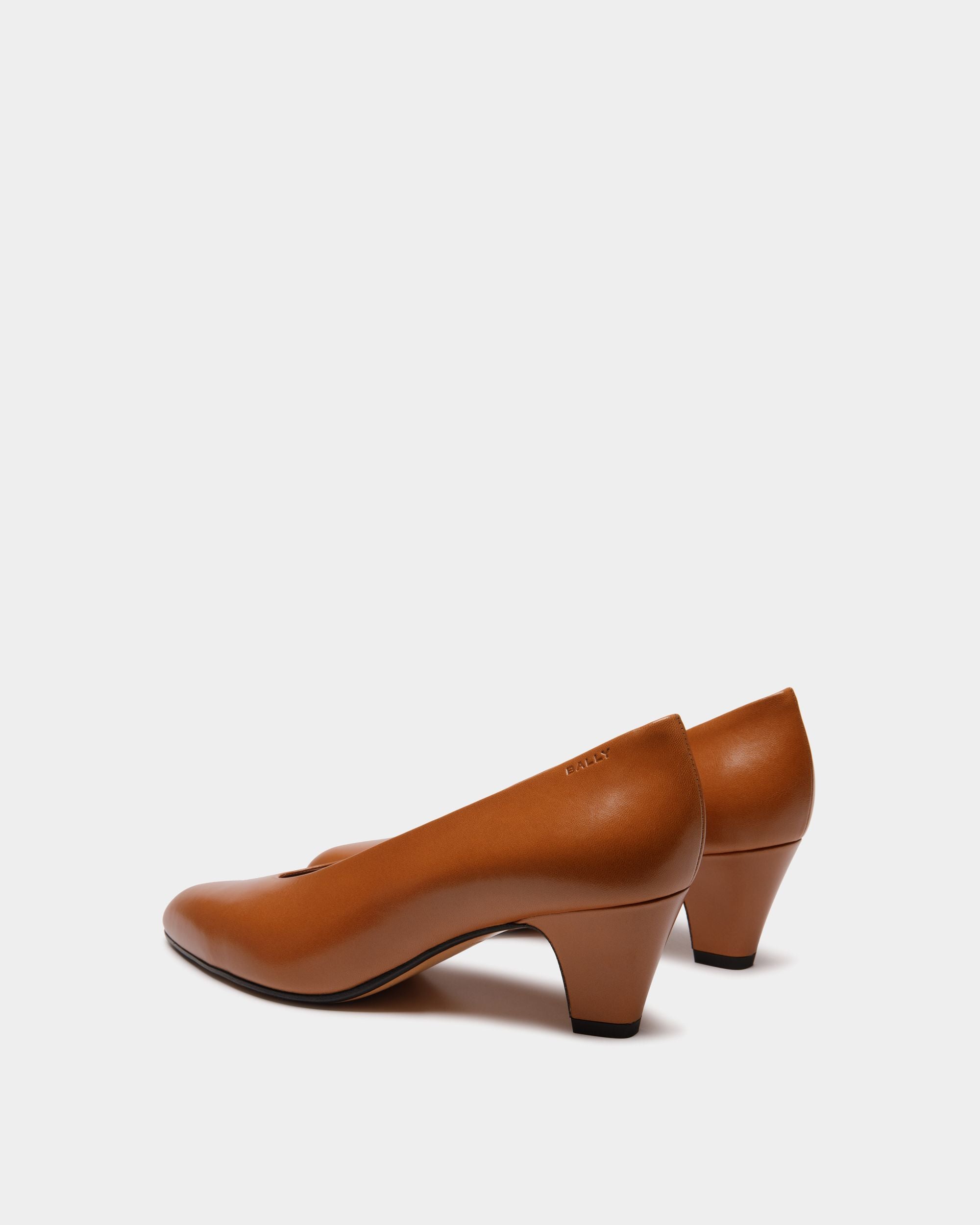 Zapato De Salón Alva De Piel Marrón - Mujer - Bally - 04