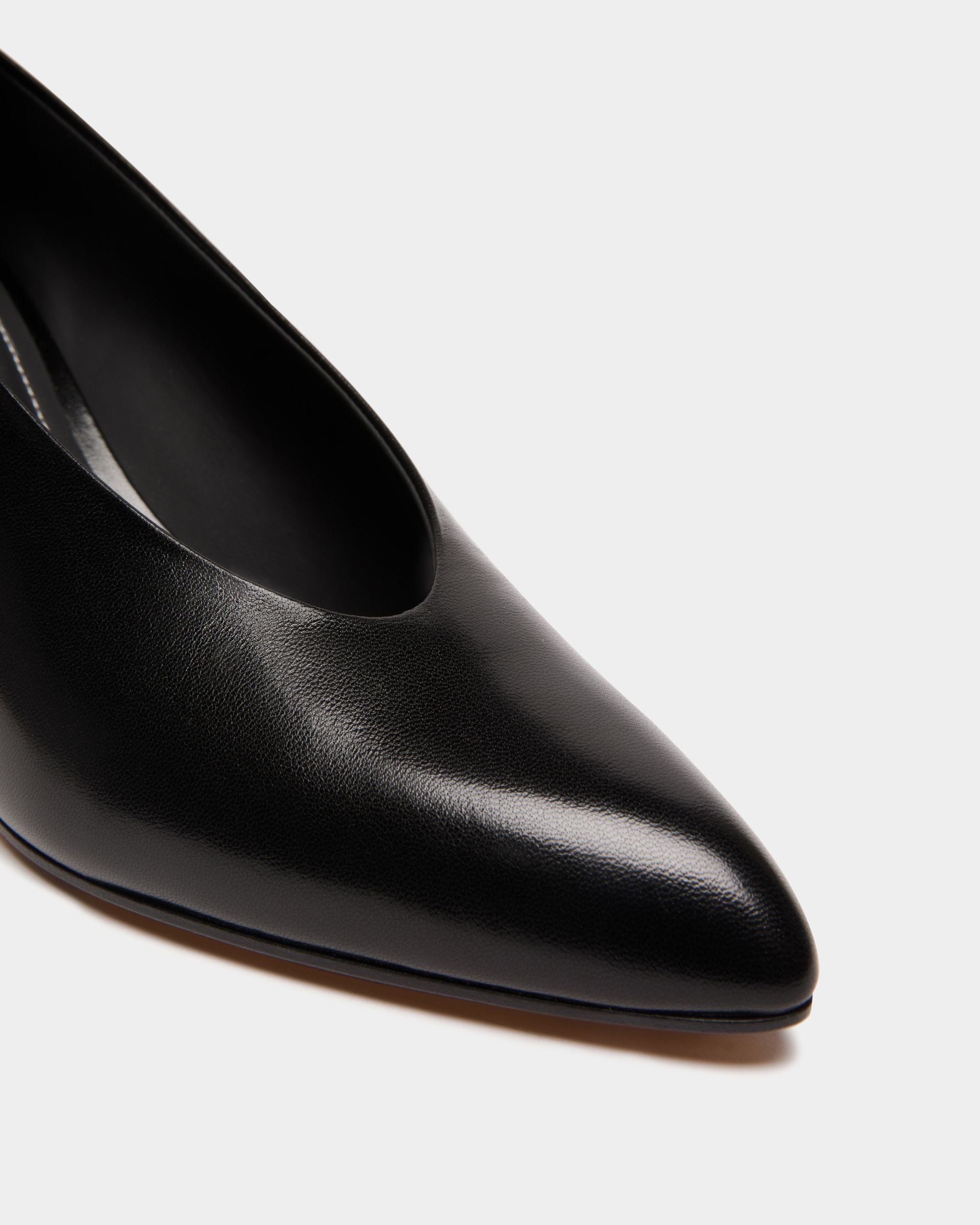 Zapato De Salón Alva De Piel Negra - Mujer - Bally - 06