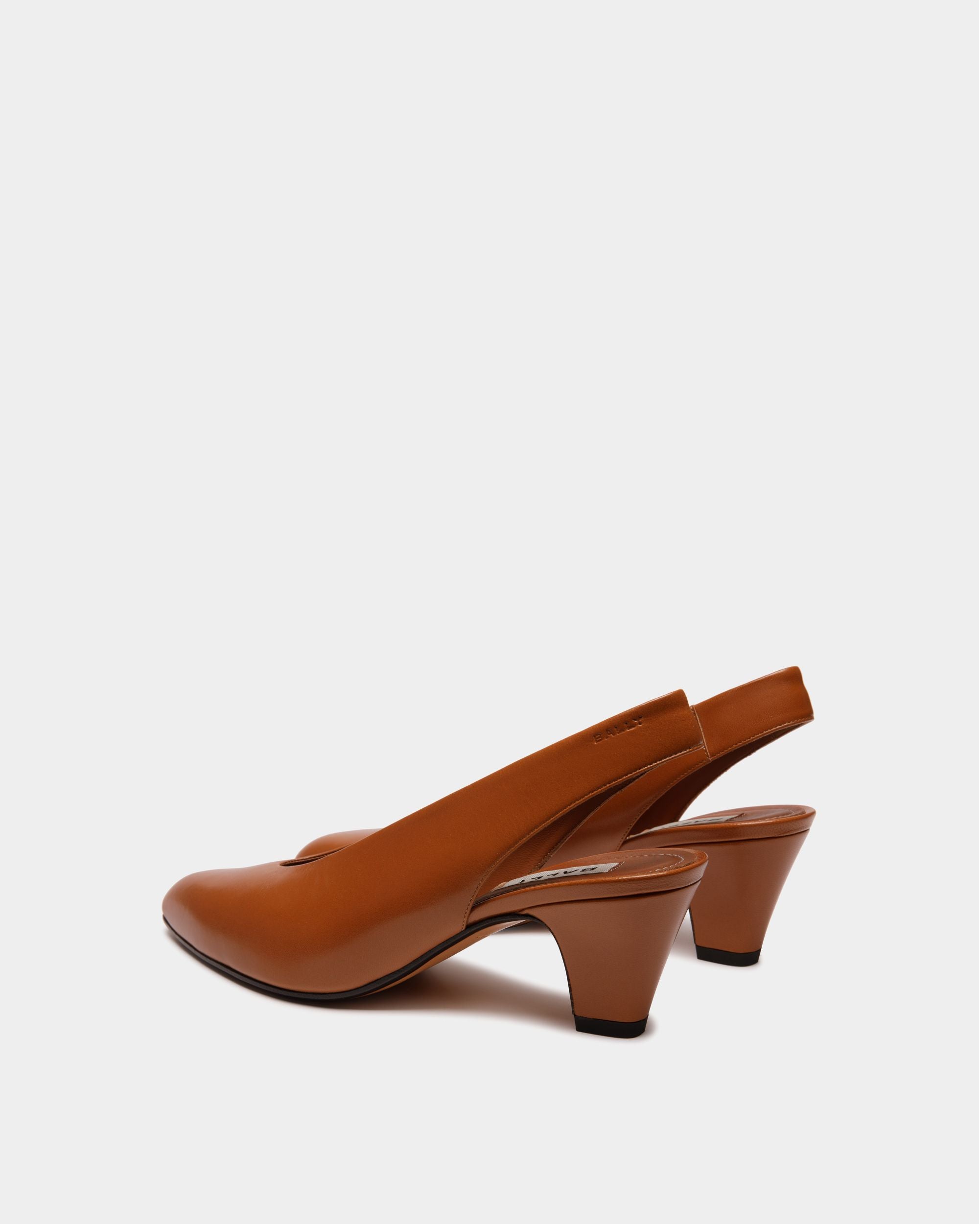 Zapato De Salón Alva De Piel Marrón - Mujer - Bally - 04