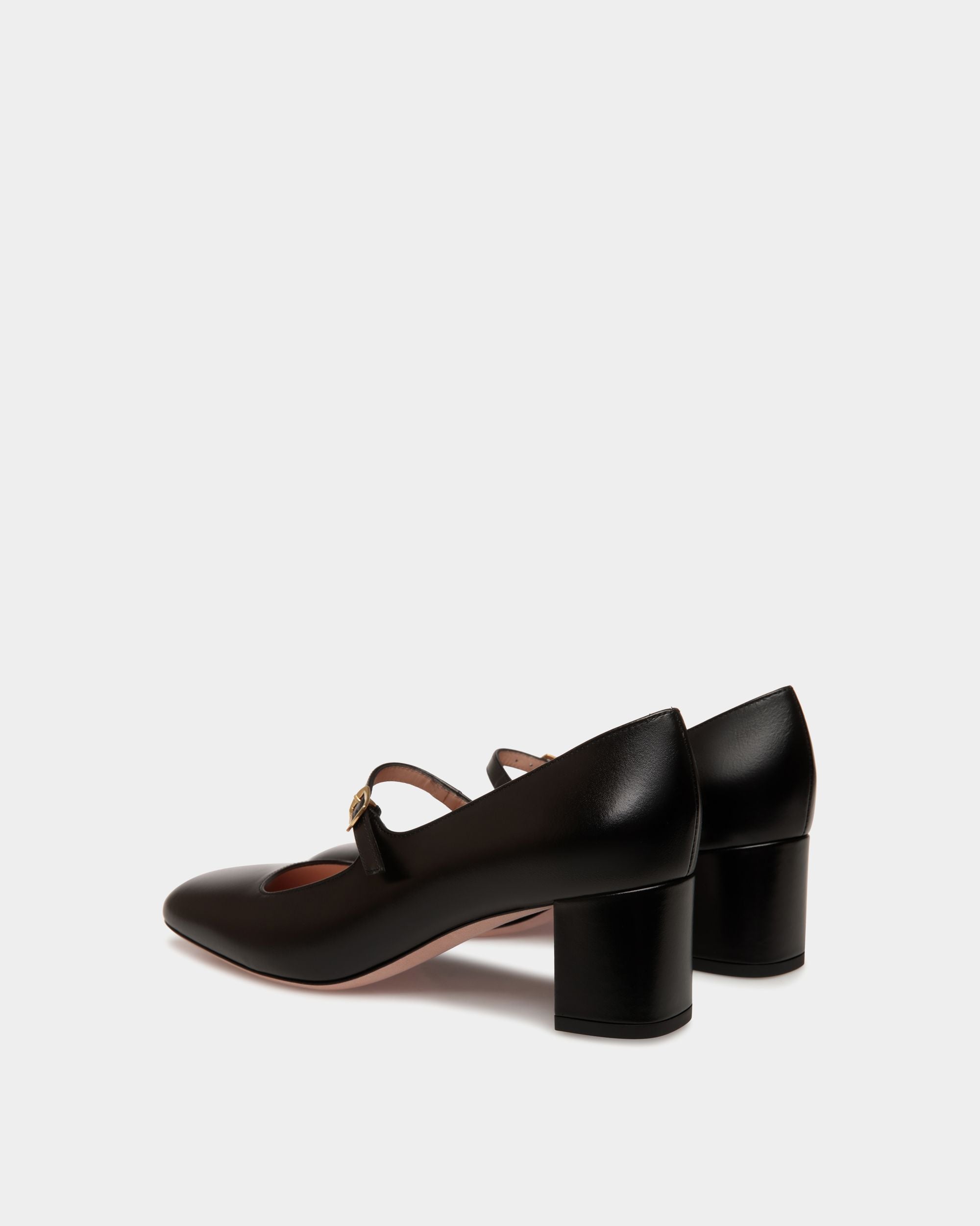 Zapato De Salón Ballyrina De Piel Negra - Mujer - Bally - 04