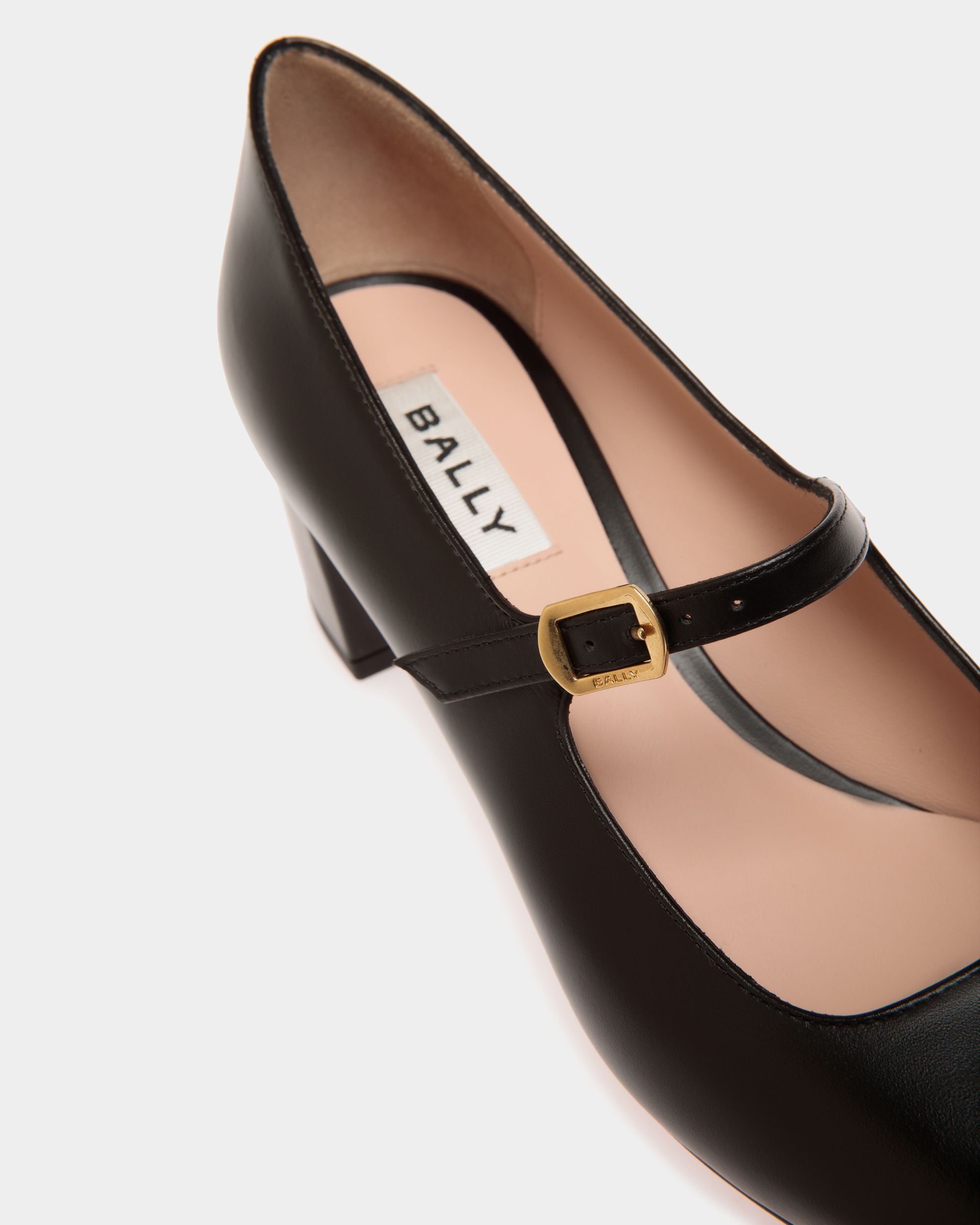Zapato De Salón Ballyrina De Piel Negra - Mujer - Bally - 06